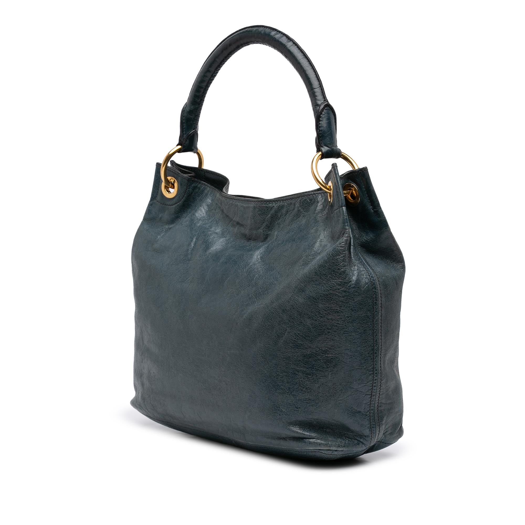Prada Vitello Daino Hobo