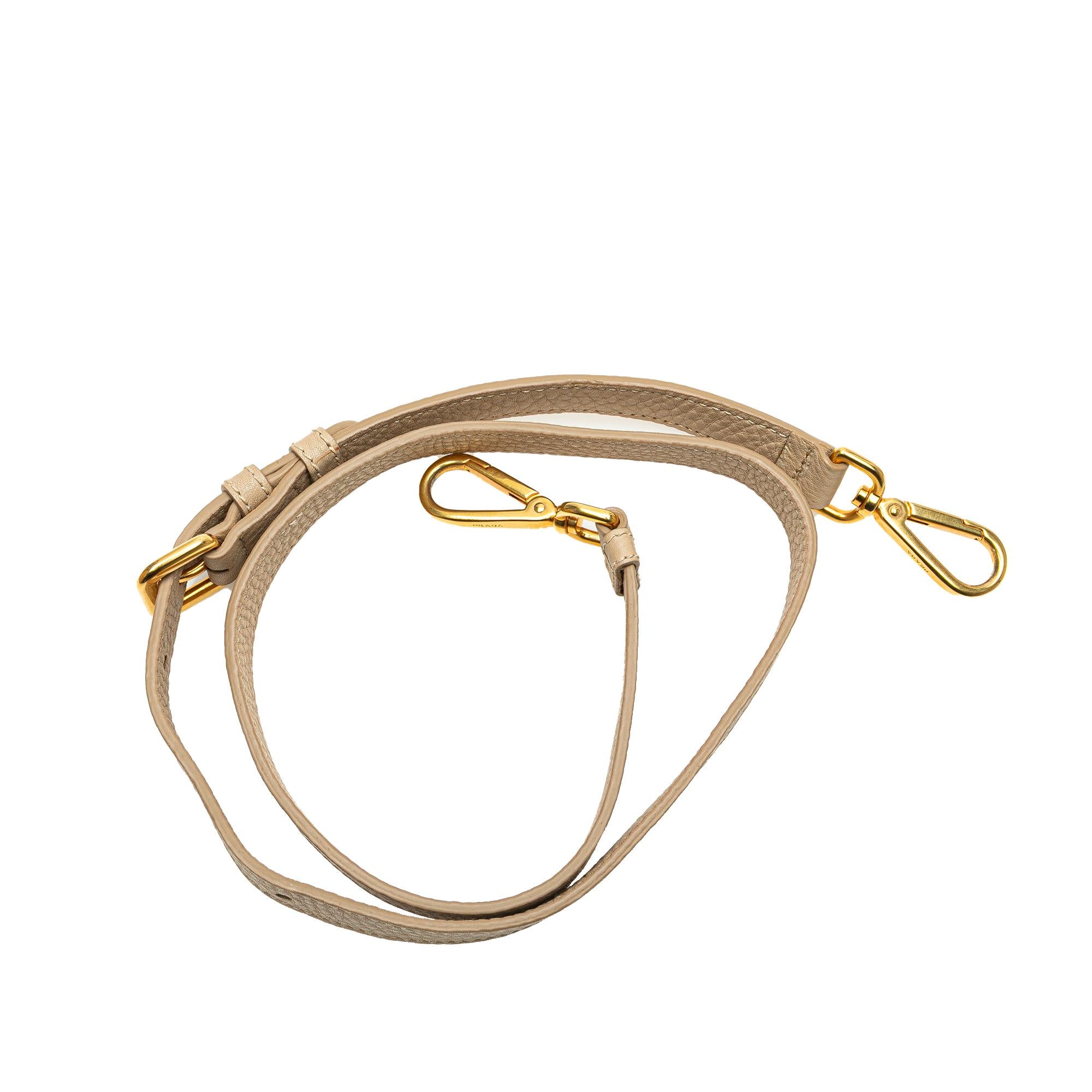 Prada Vitello Daino Open Convertible Tote