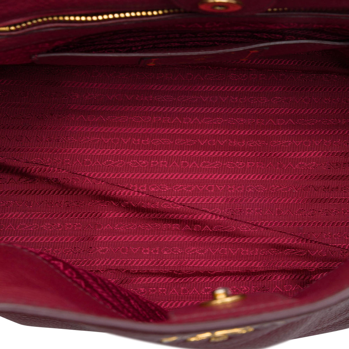 Prada Vitello Daino Open Convertible Tote