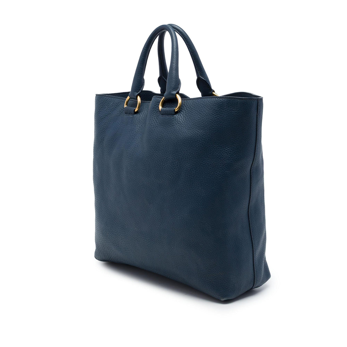 Prada Vitello Daino Open Convertible Tote