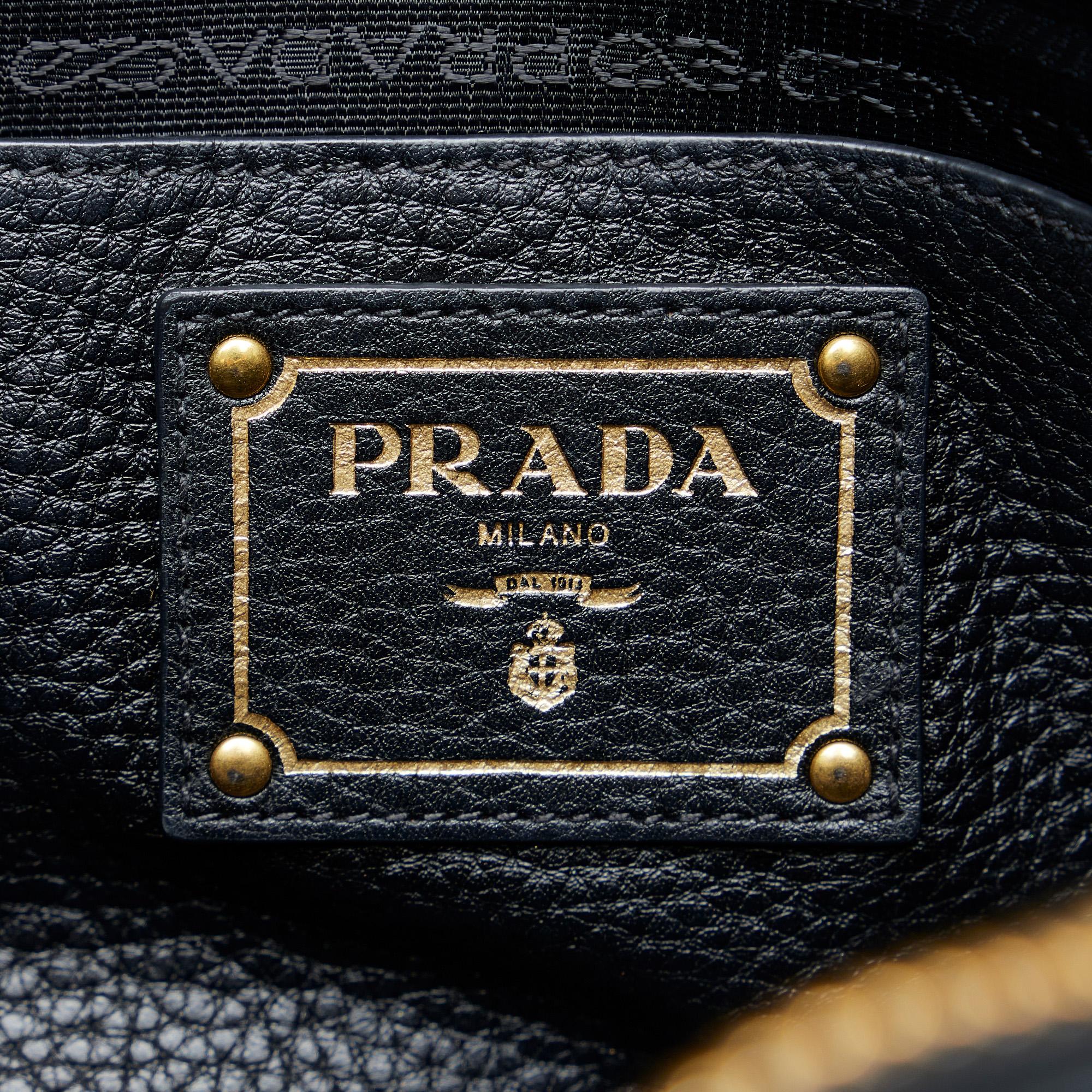 Prada Vitello Daino Satchel (SHG-GGcDyp)