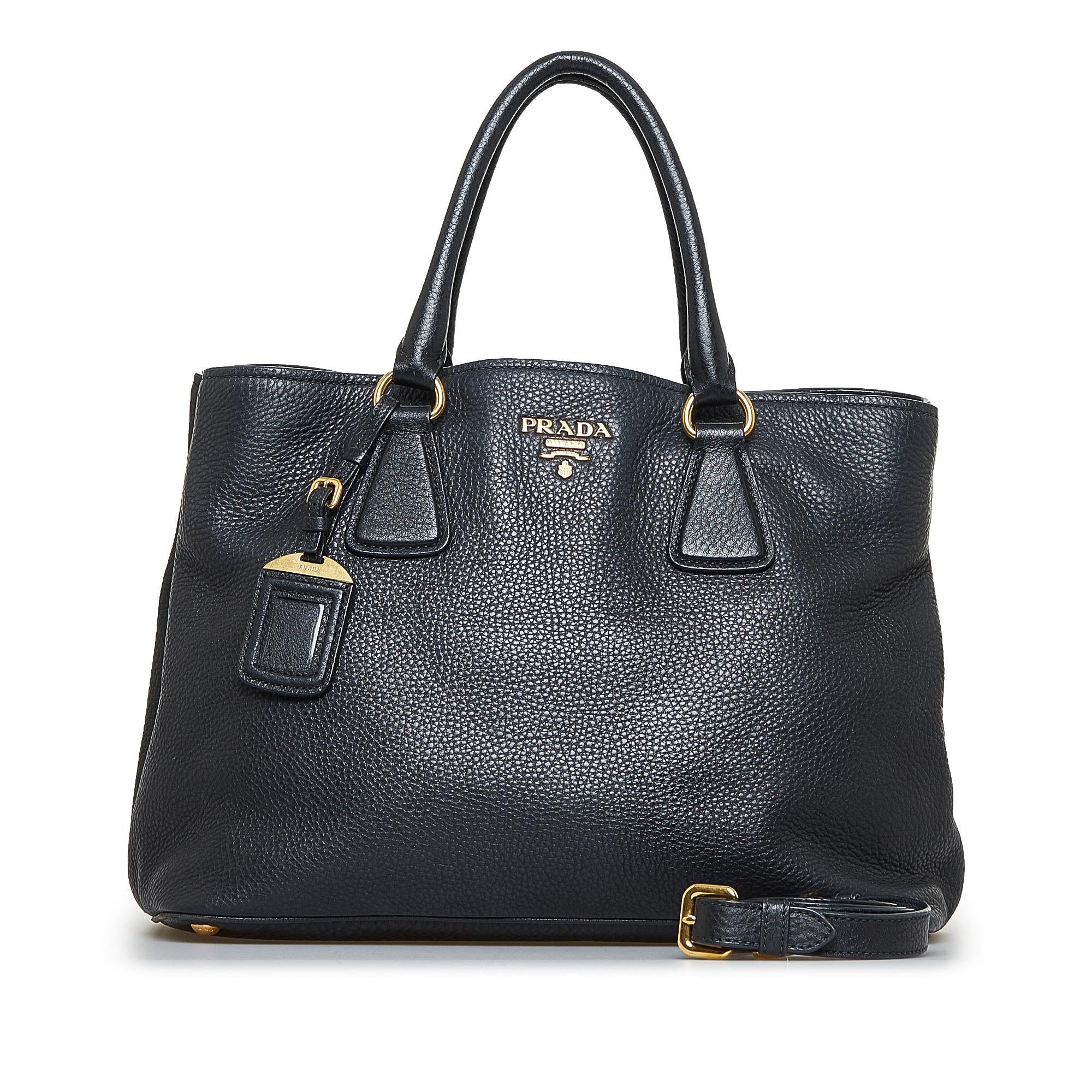 Prada Vitello Daino Satchel (SHG-GGcDyp)