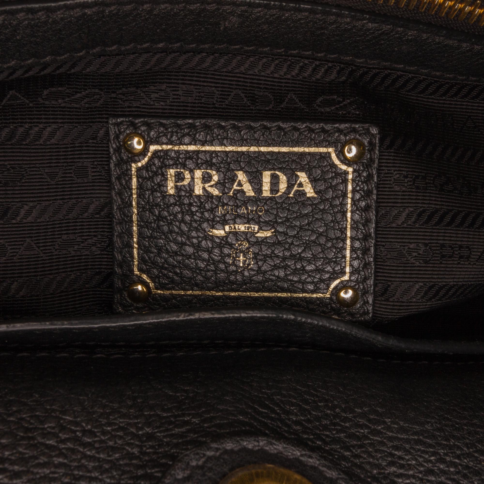 Prada Vitello Daino Satchel (SHG-W1IJKx)