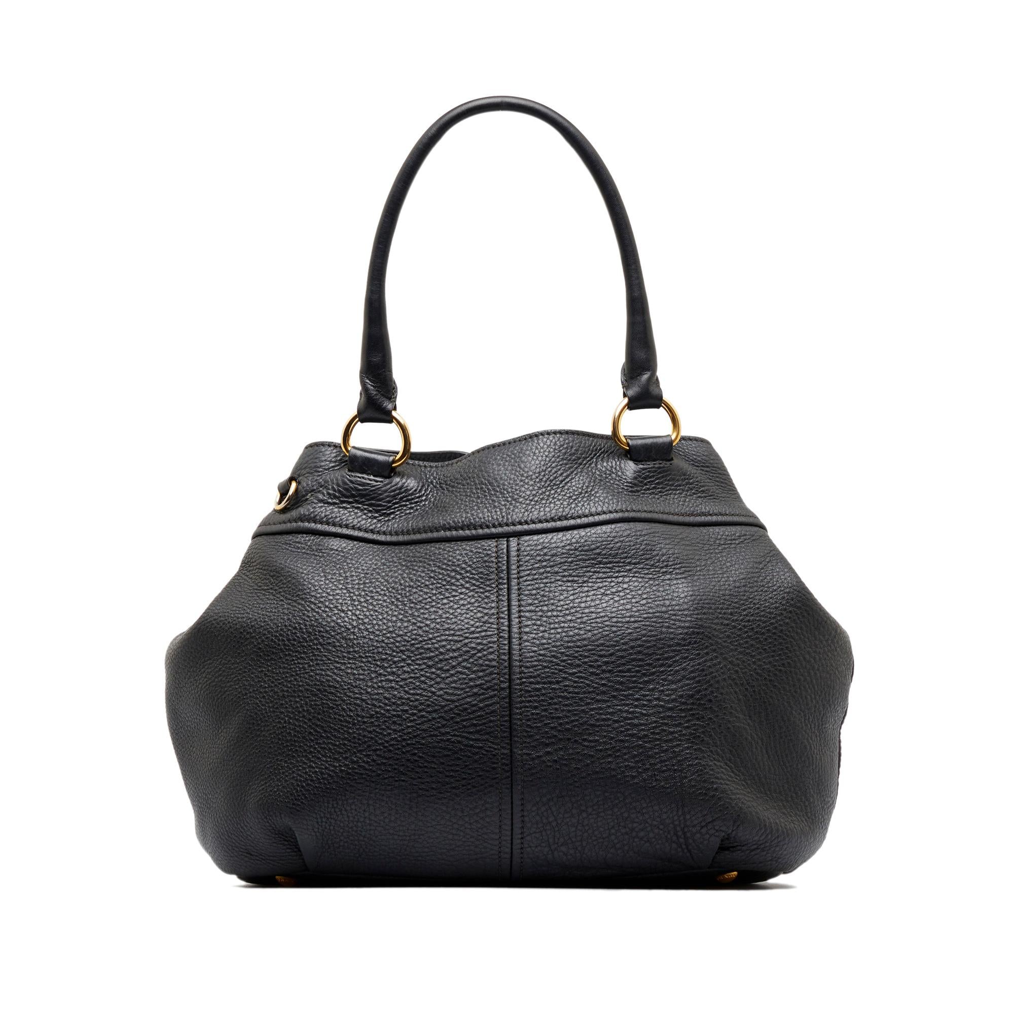 Prada Vitello Daino Satchel (SHG-2sUibM)