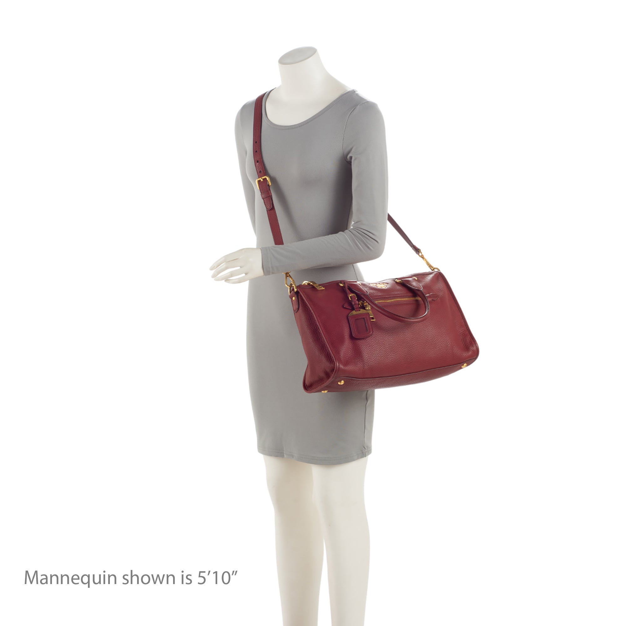 Prada Vitello Daino Satchel (SHF-yhwCjz)