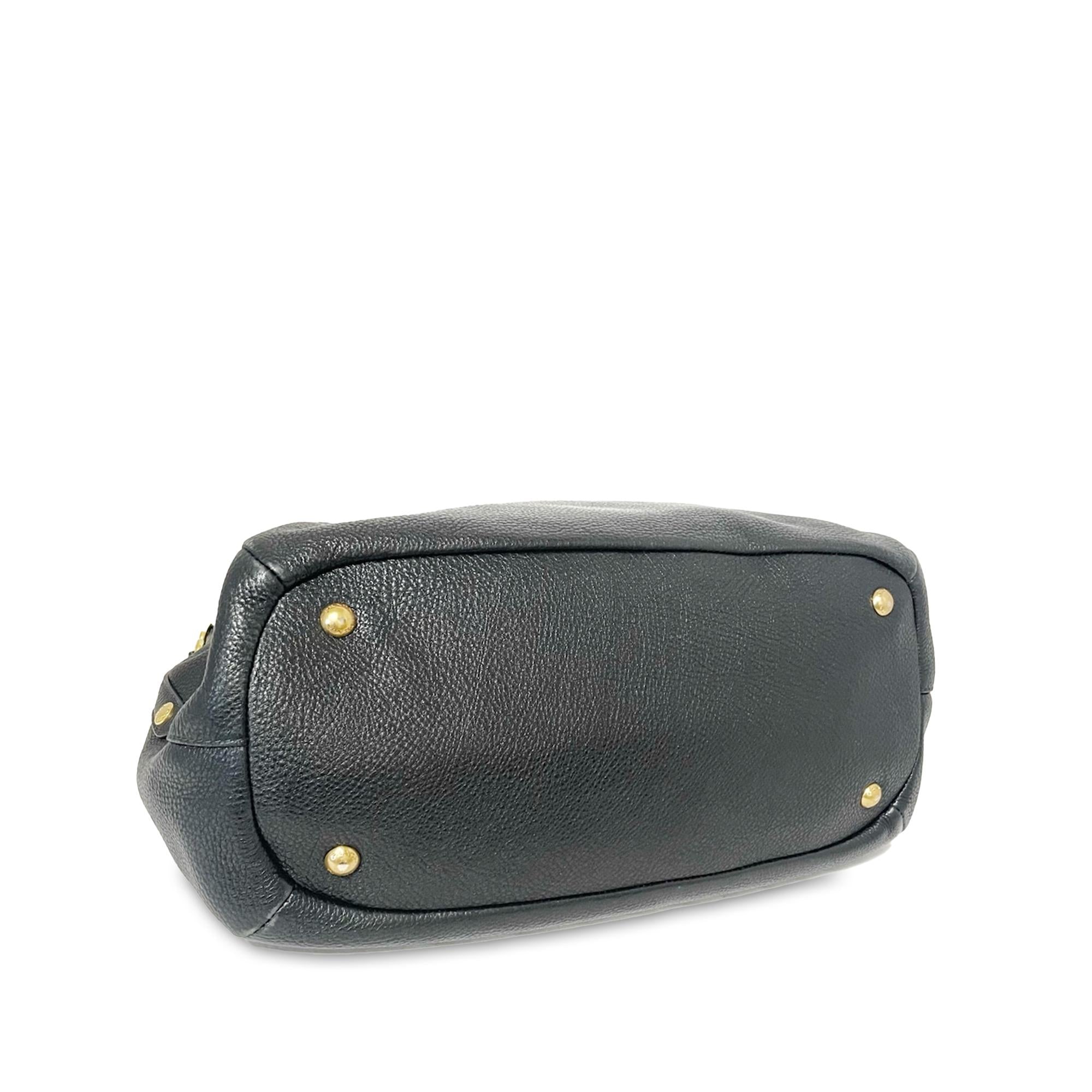 Prada Vitello Daino Satchel (SHG-yKEpiP)