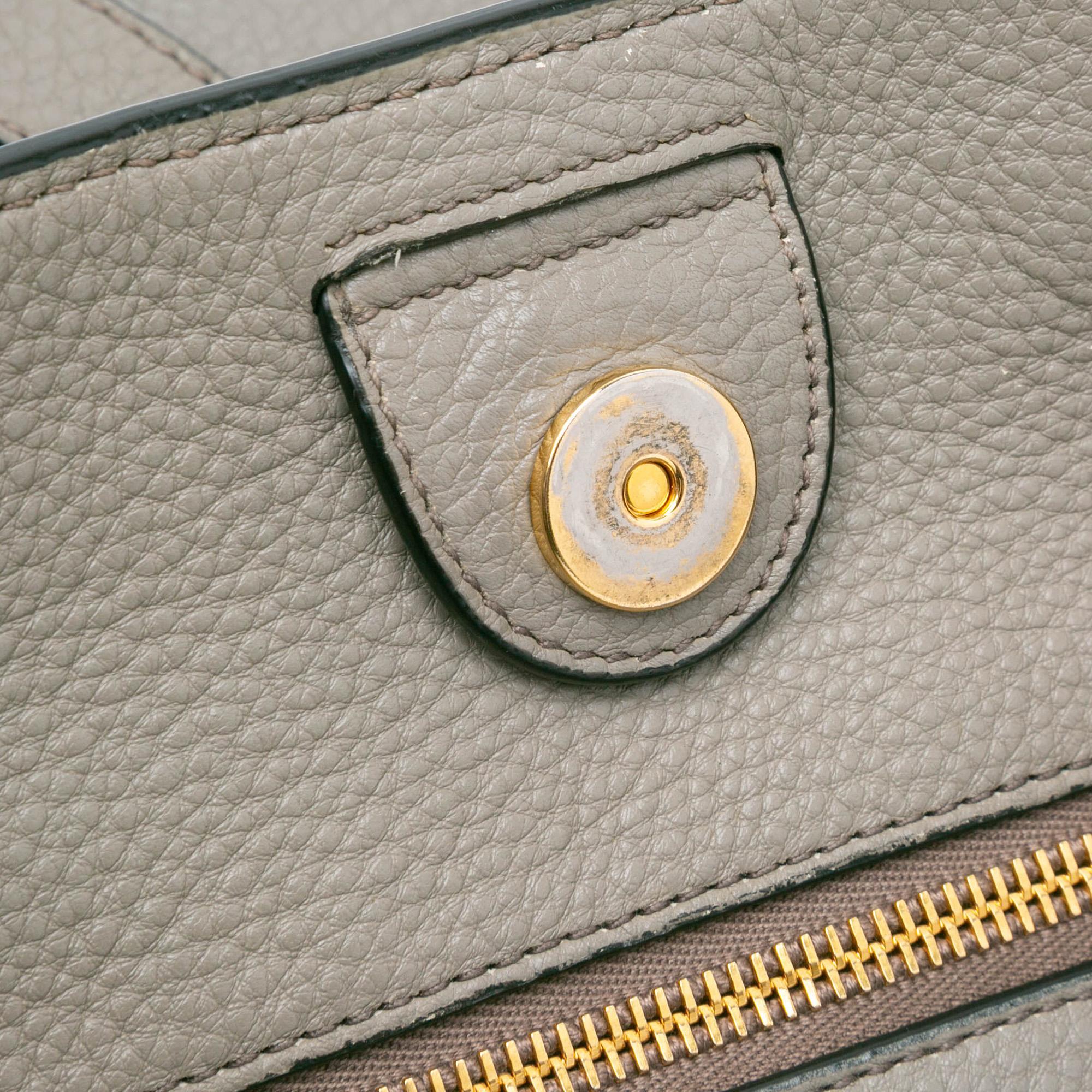 Prada Vitello Daino Satchel (SHG-pHr9bF)