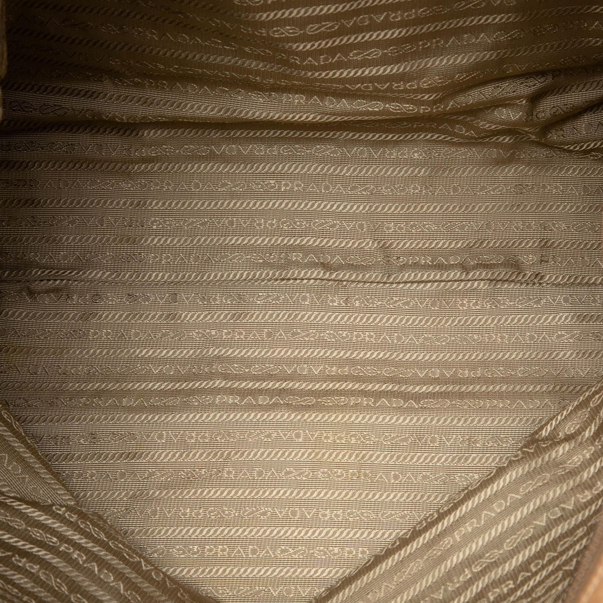 Prada Vitello Daino Shopper Tote