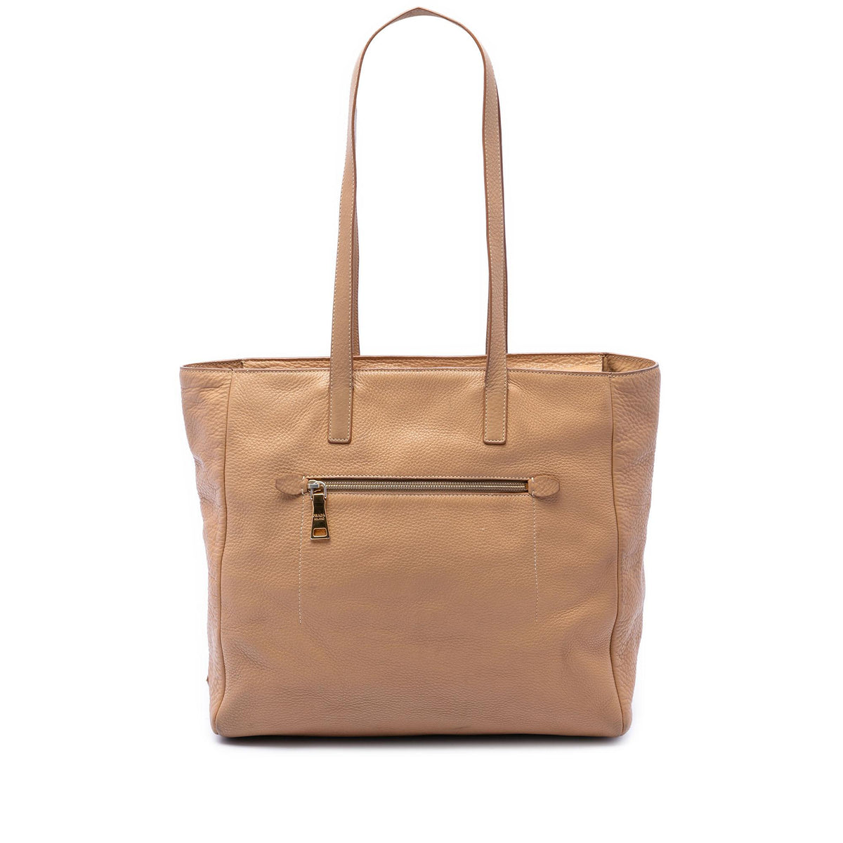 Prada Vitello Daino Shopper Tote