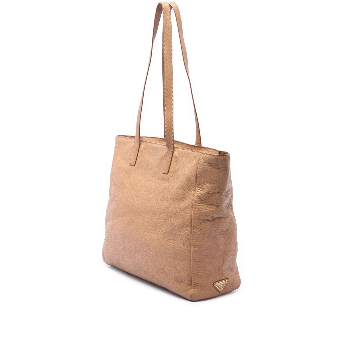 Prada Vitello Daino Shopper Tote