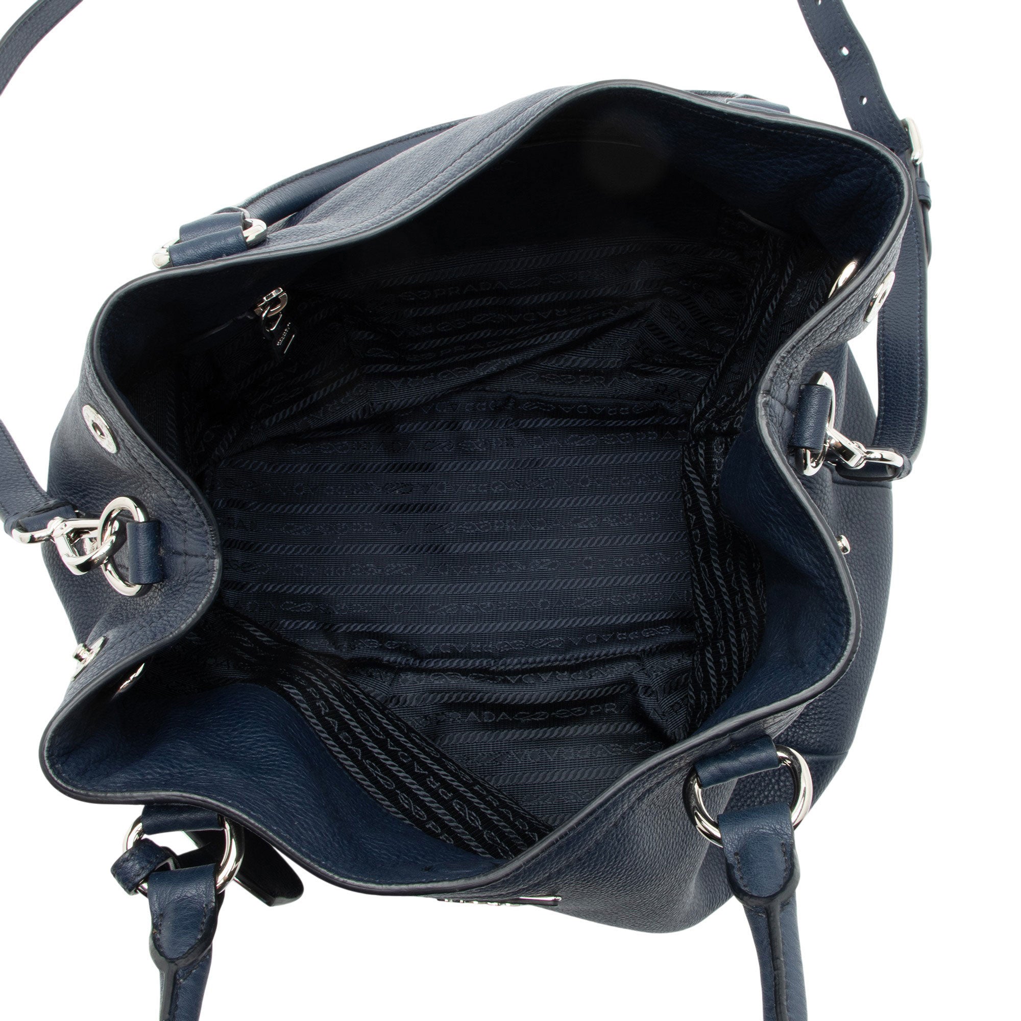 Prada Vitello Daino Shopping Tote