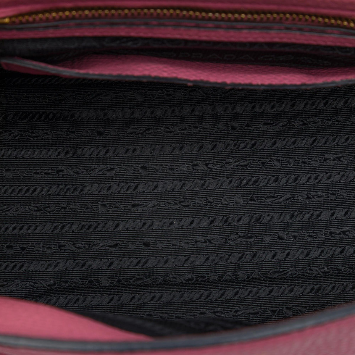Prada Vitello Daino Soundlock Satchel