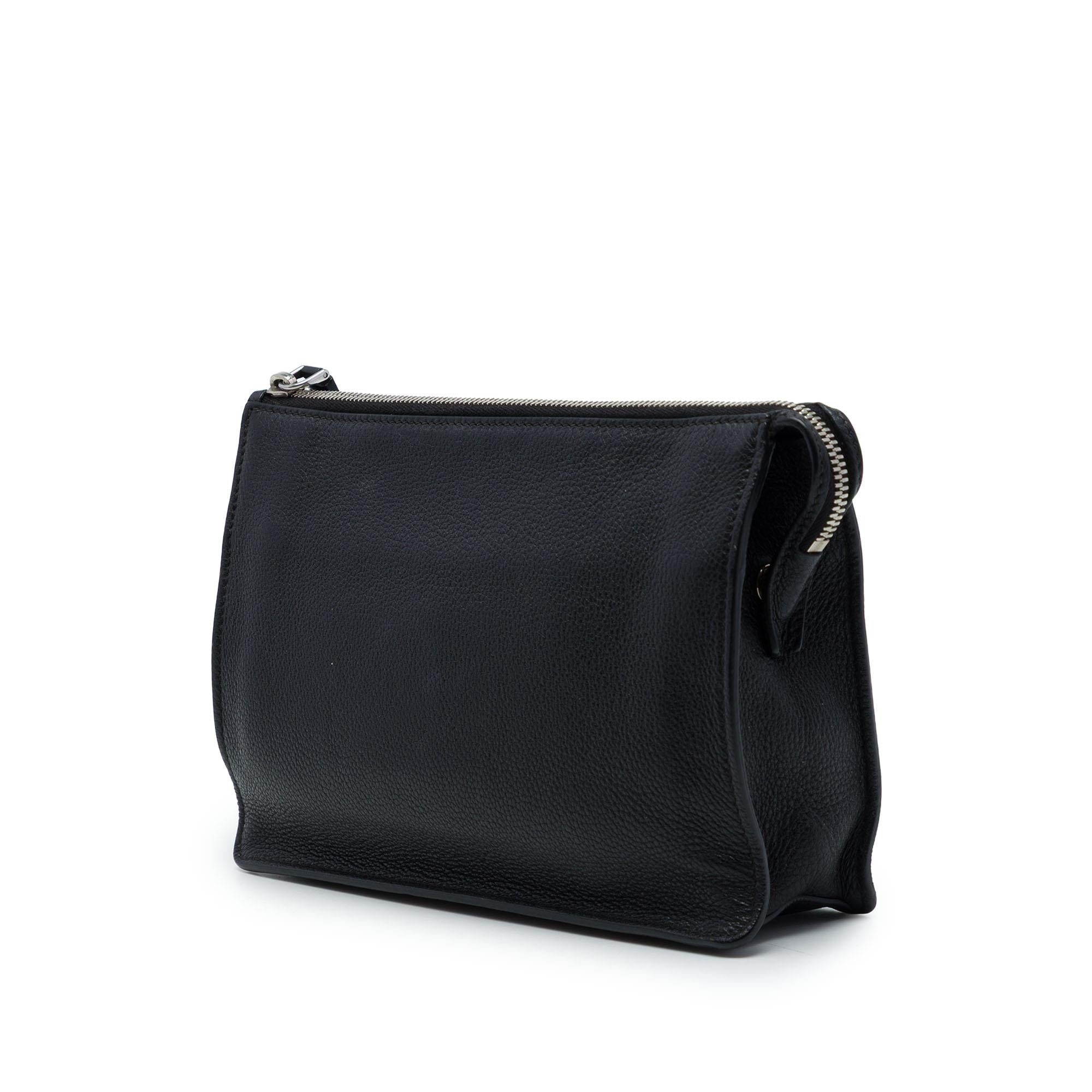 Prada Vitello Daino Wristlet Clutch