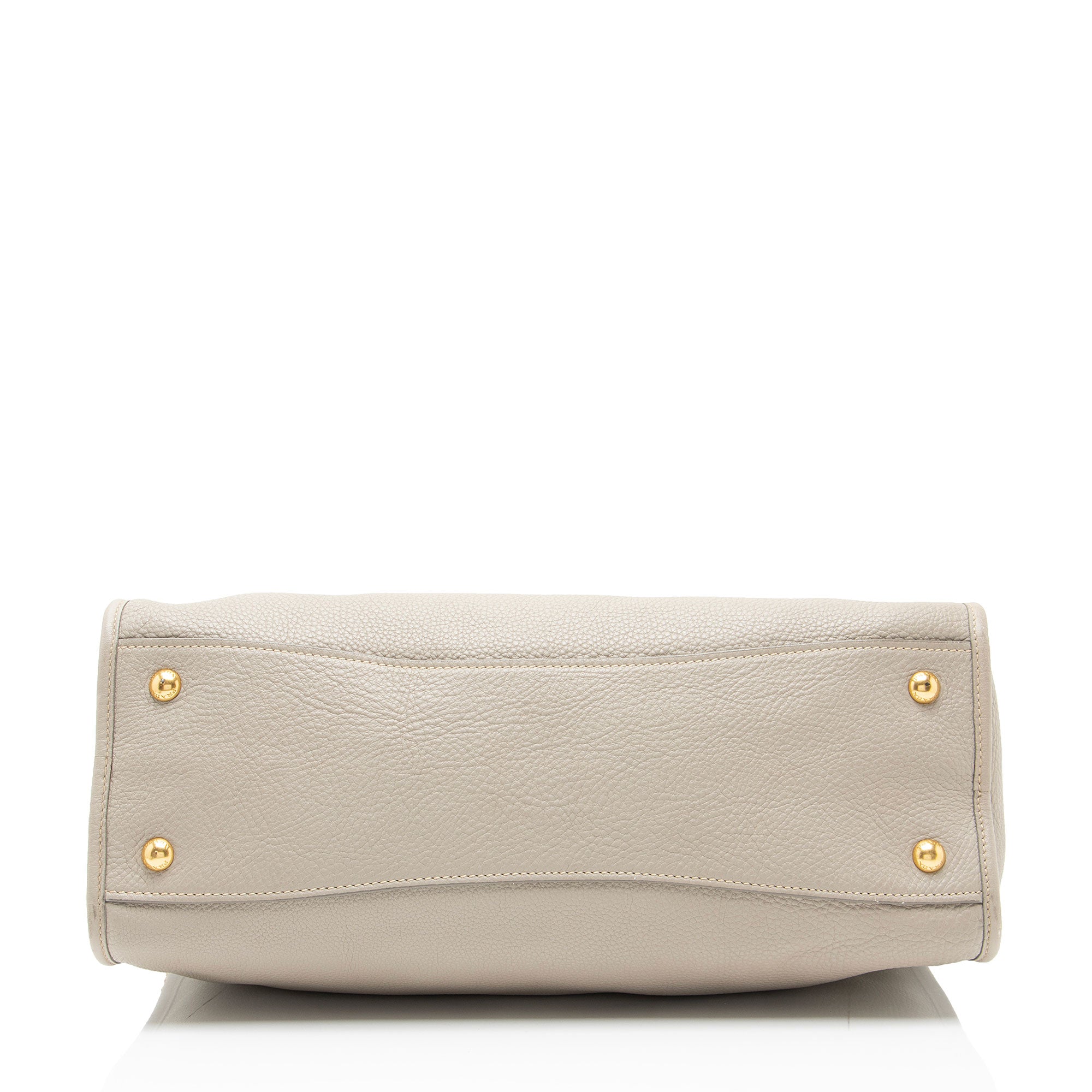 Prada Vitello Daino Zip Satchel