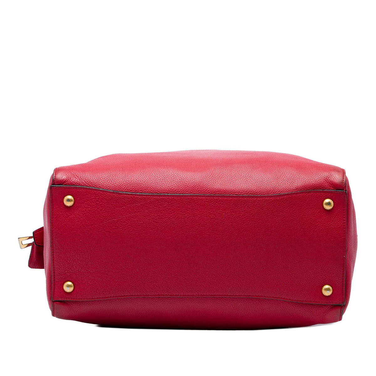Prada Vitello Daino Zip Top Convertible Tote