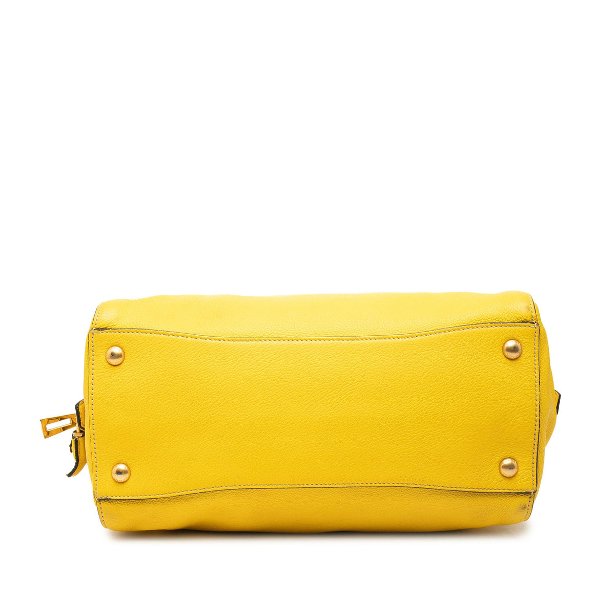 Prada Vitello Daino Zip Top Satchel