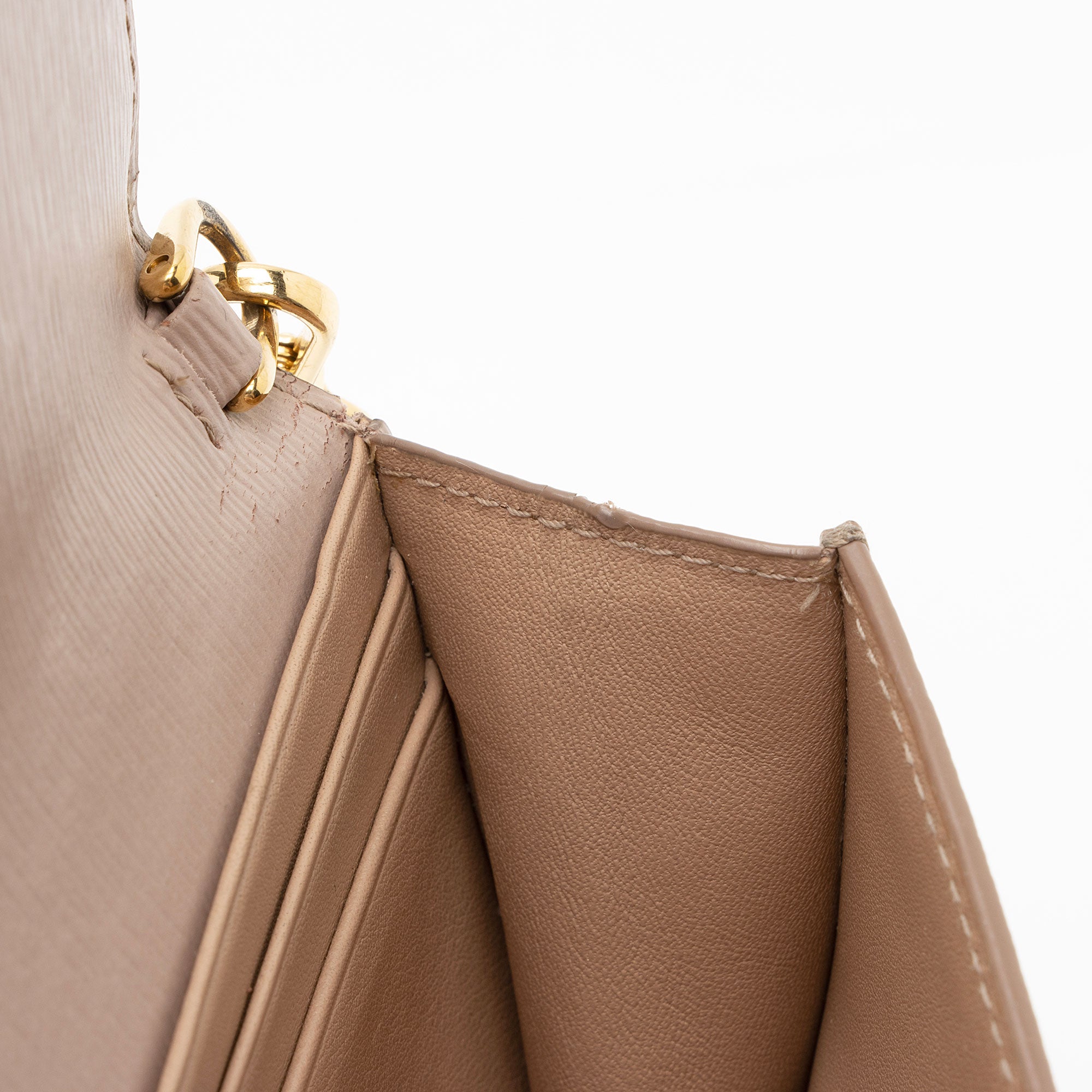Prada Vitello Move Chain Crossbody (SHF-8DVGcB)