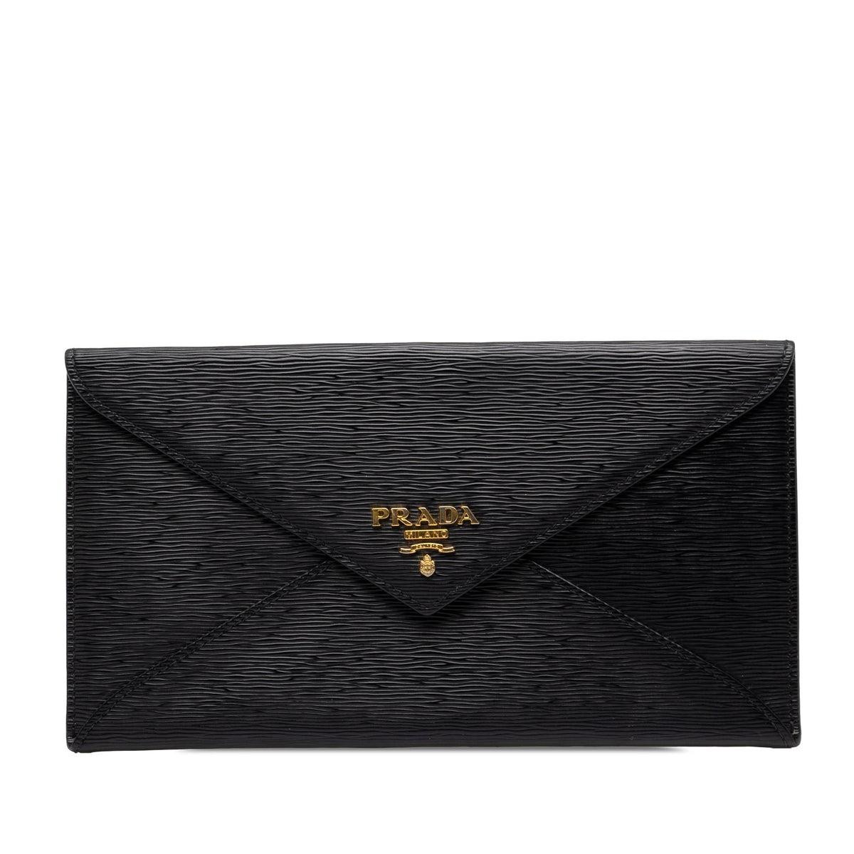 Prada Vitello Move Envelope Clutch