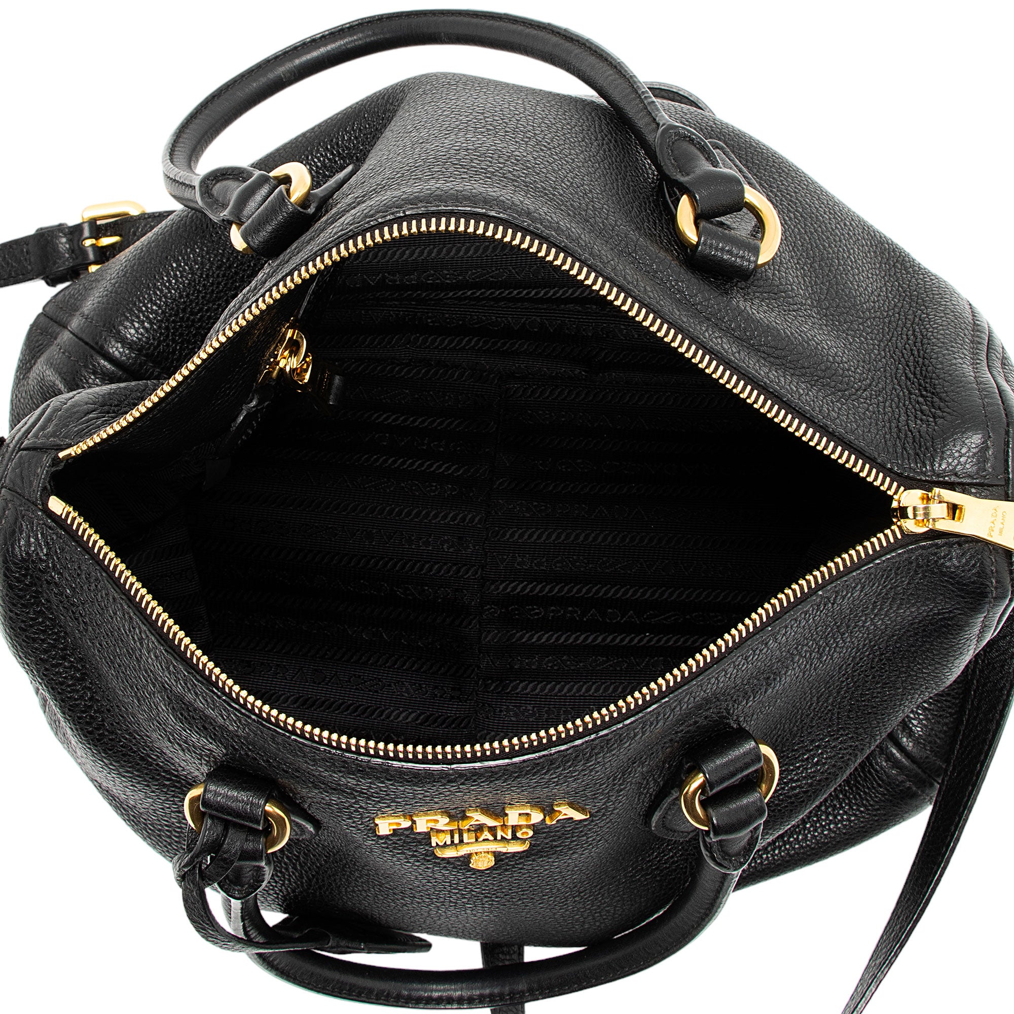 Prada Vitello Phenix Convertible Satchel (SHF-hcRYyS)