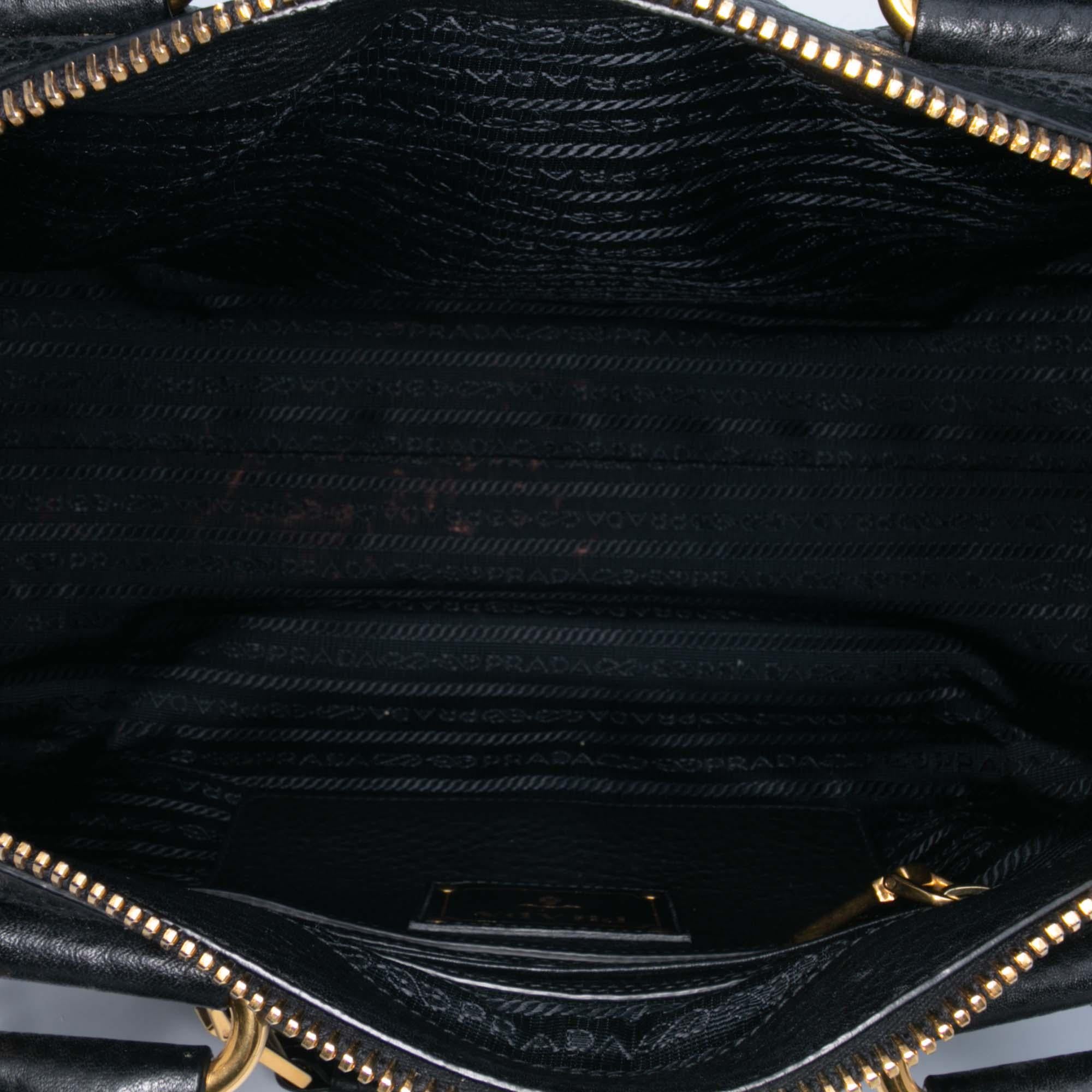 Prada Vitello Phenix Convertible Satchel