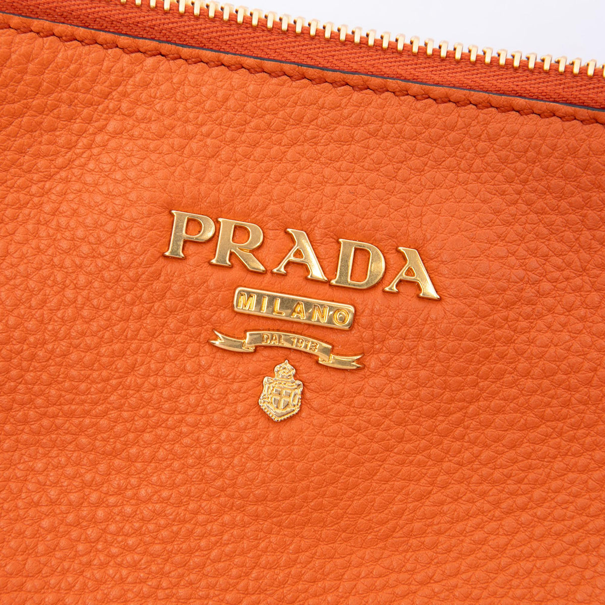 Prada Vitello Phenix Double Zip Crossbody