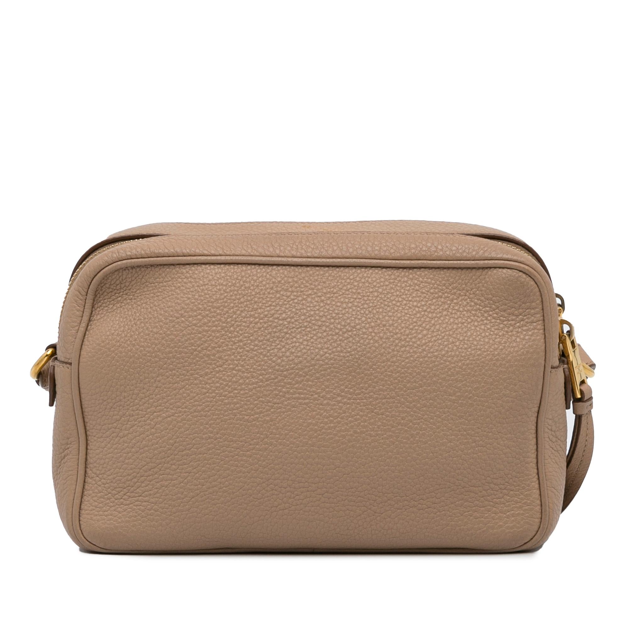 Prada Vitello Phenix Double Zip (SHG-jaXNEZ)