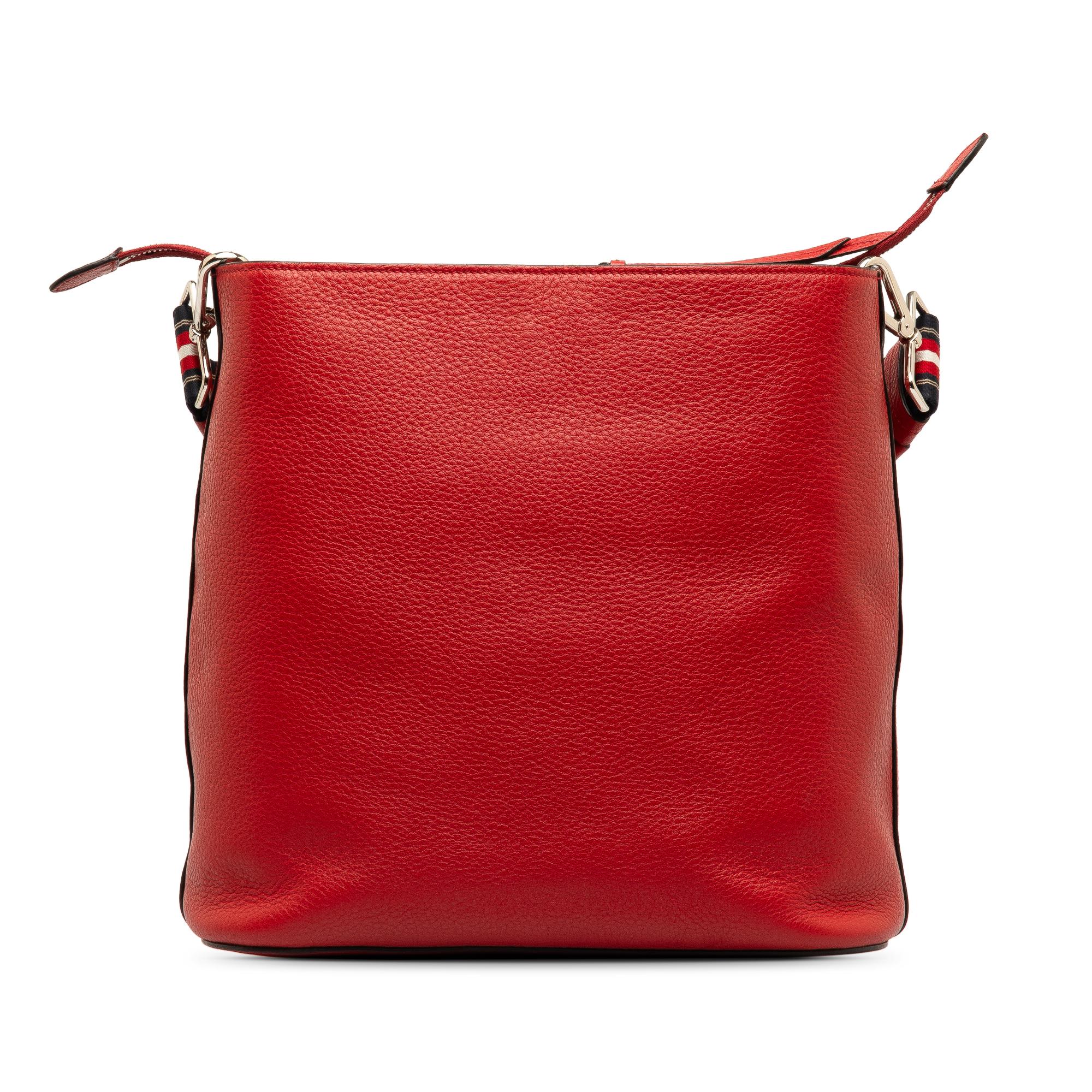 Prada Vitello Phenix Logo Crossbody Bag (SHG-hDrUHO)