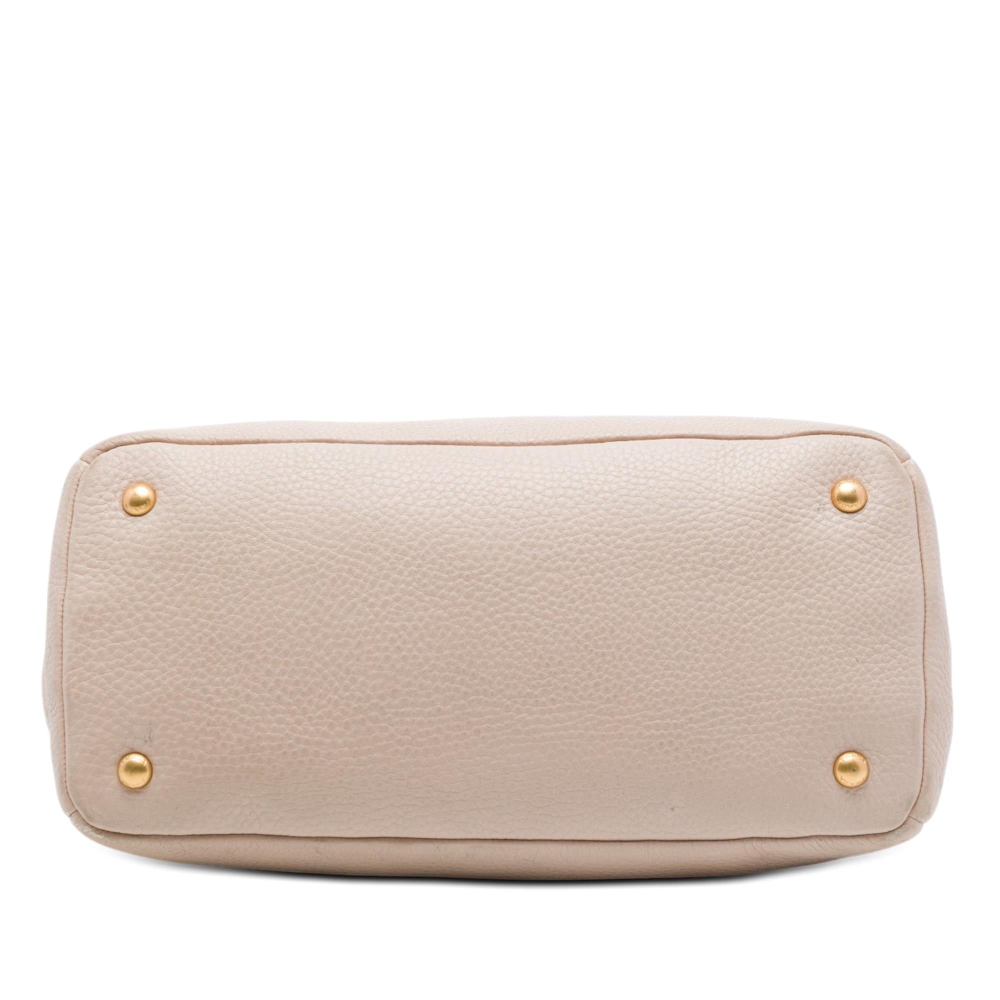 Prada Vitello Phenix Open Convertible Tote