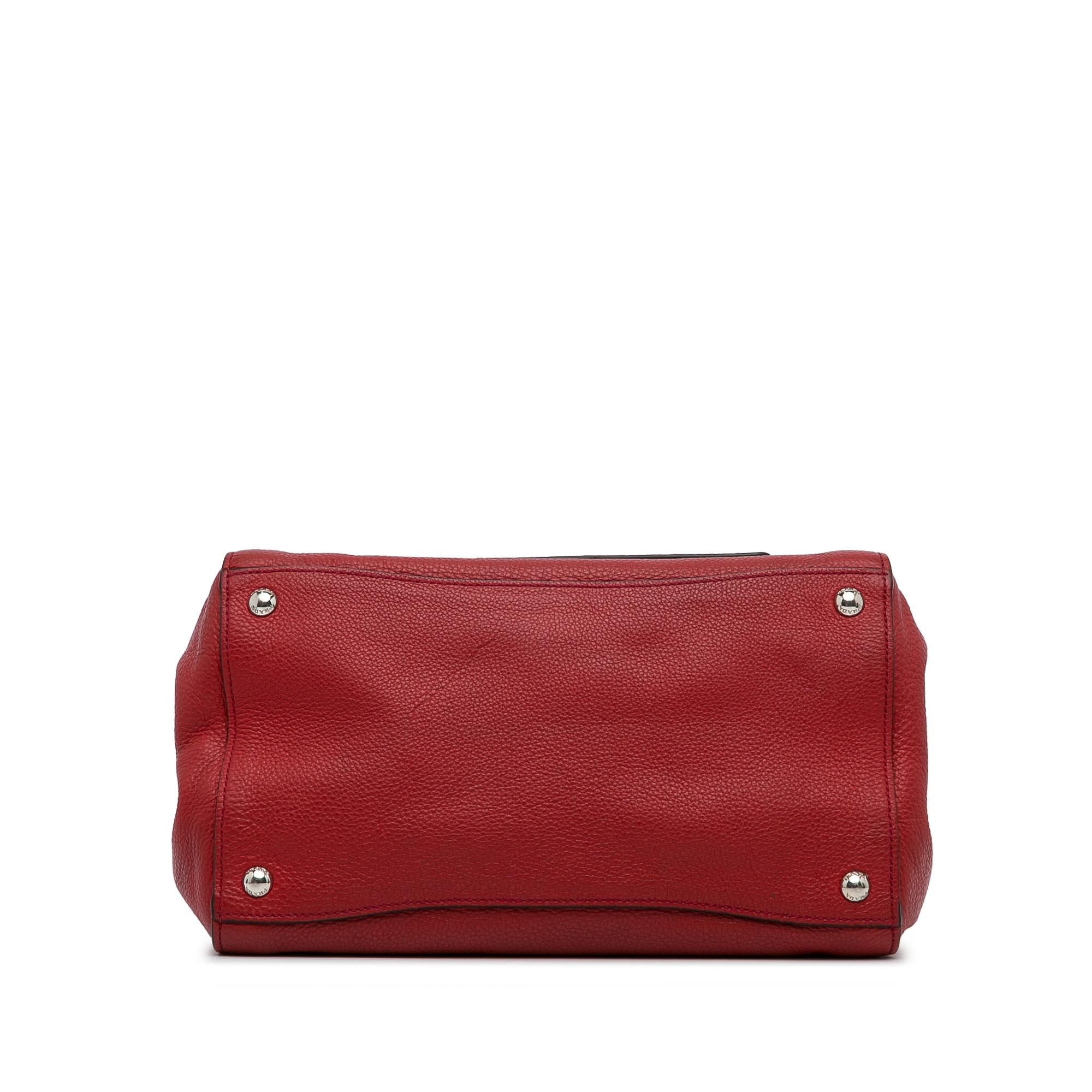 Prada Vitello Phenix Pocket Satchel (SHG-MTduEh)