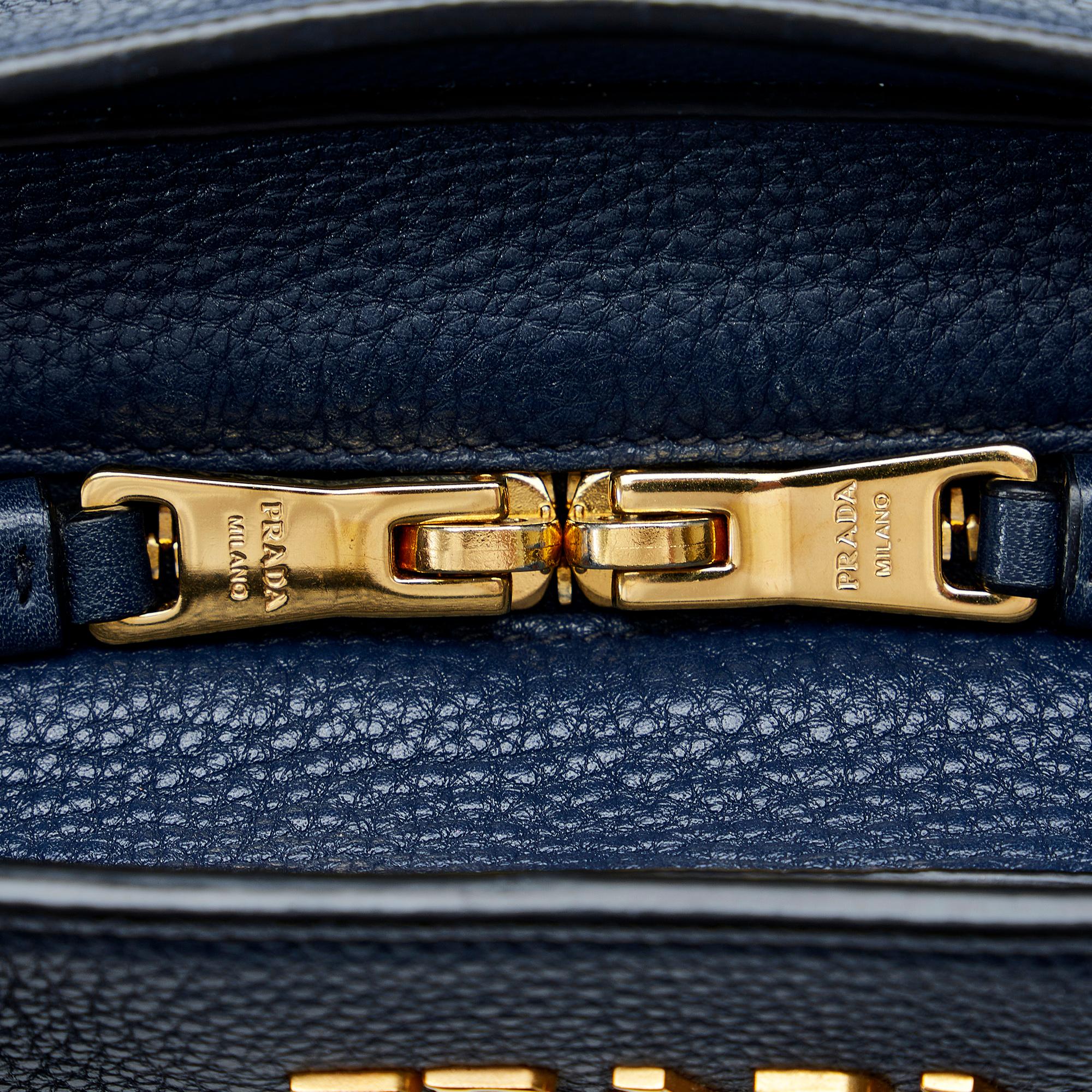 Prada Vitello Phenix Satchel (SHG-zbGZRb)