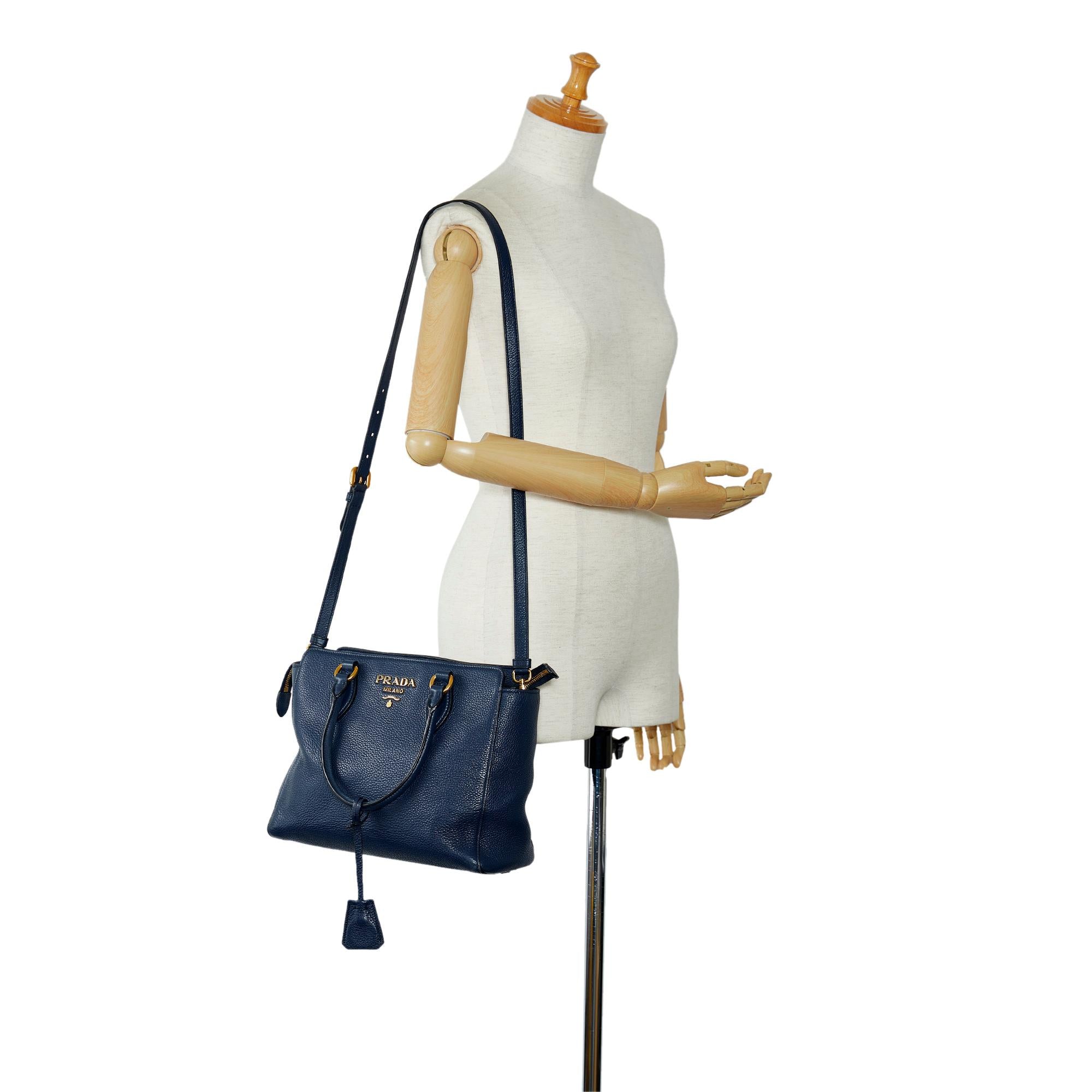 Prada Vitello Phenix Satchel (SHG-zbGZRb)