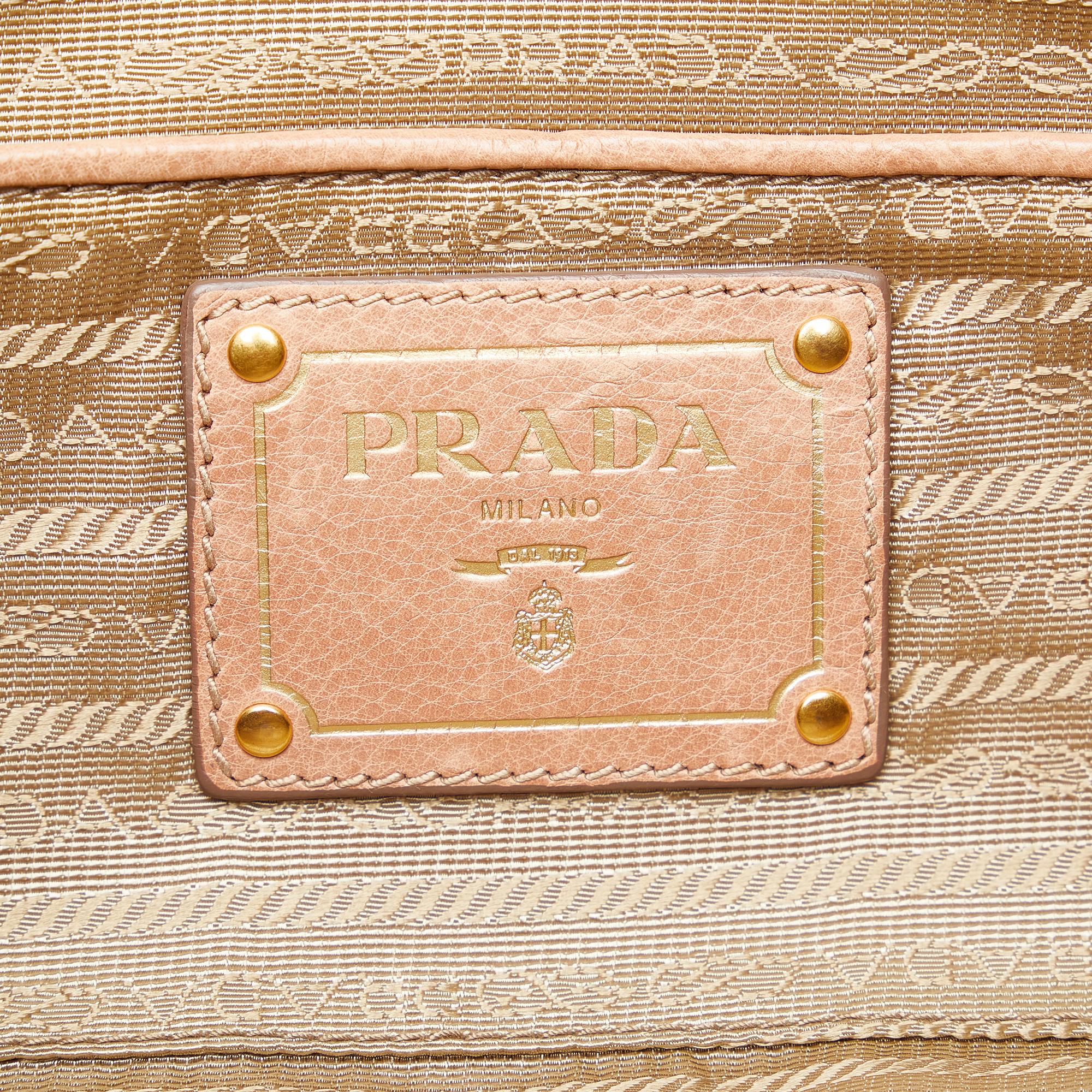 Prada Vitello Ribbon Satchel (SHG-bUxZsh)