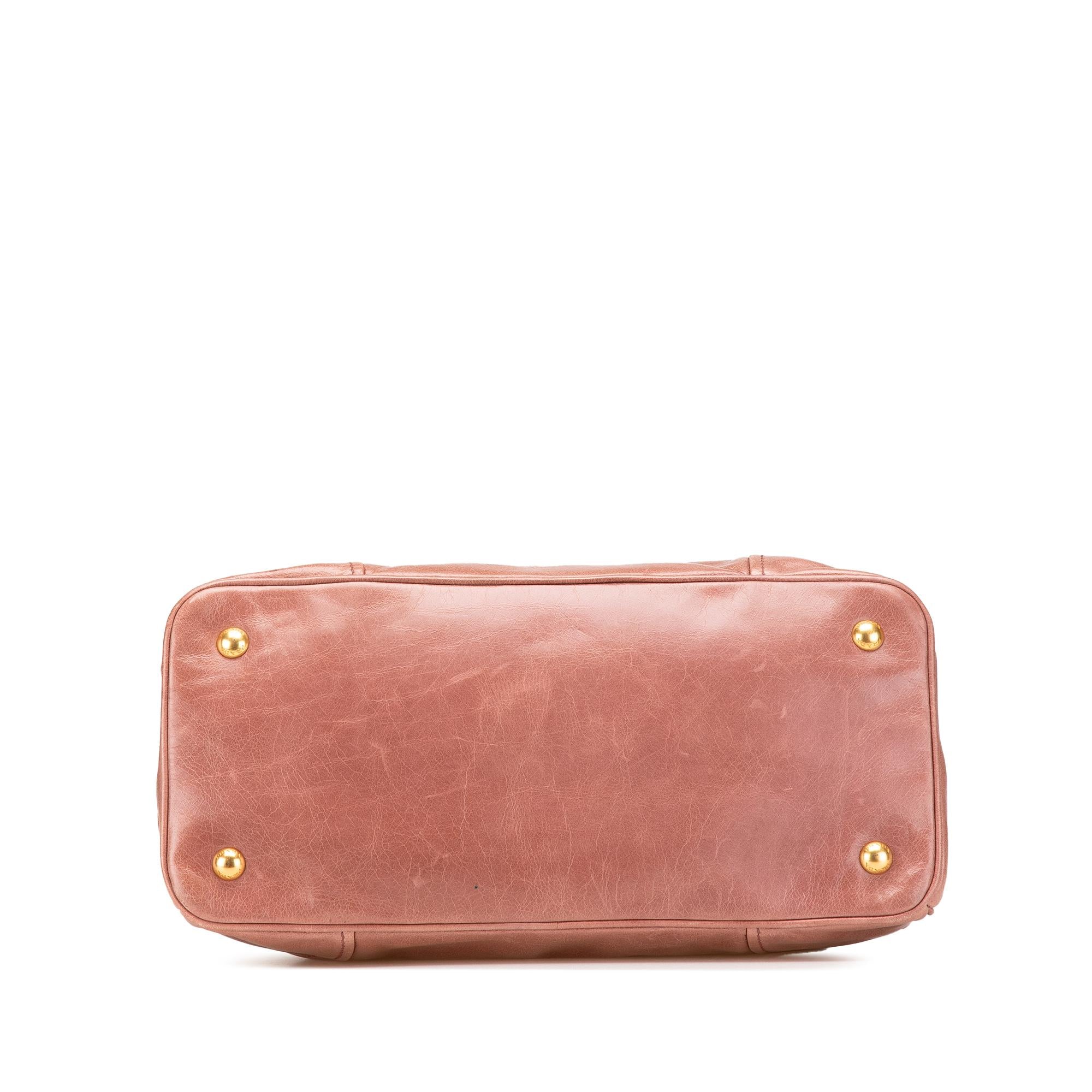 Prada Vitello Shine Satchel
