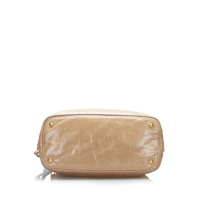 Prada Vitello Shine Shoulder Bag (SHG-hs6V3o)