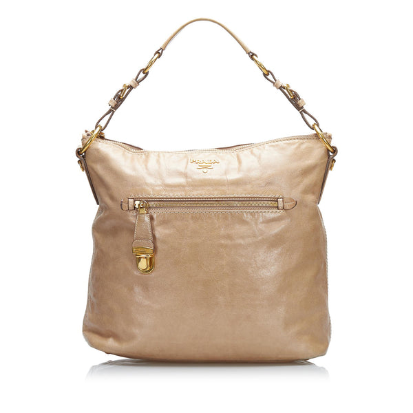 Prada Vitello Shine Shoulder Bag (SHG-hs6V3o)