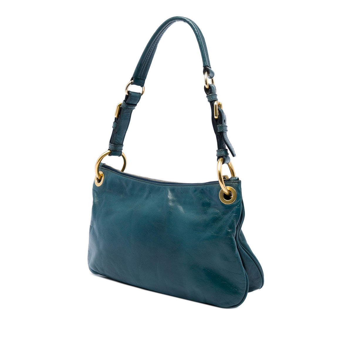 Prada Vitello Shine Shoulder Bag