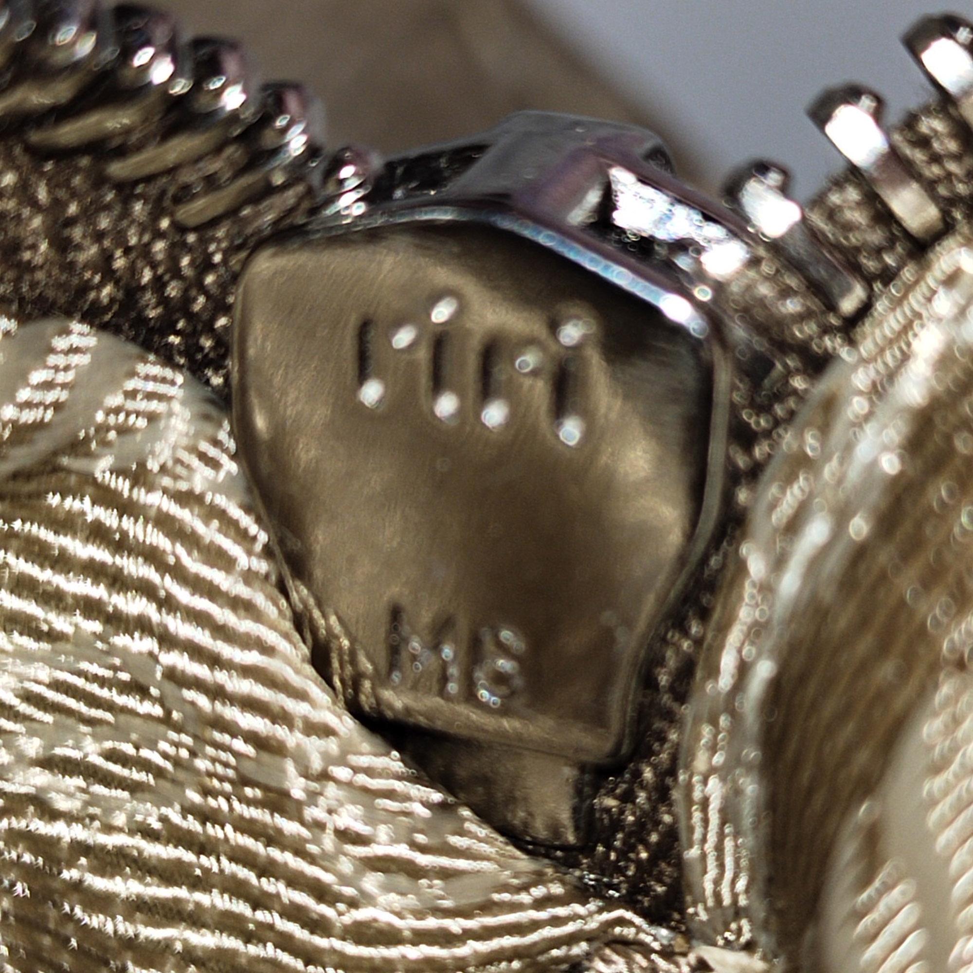 Prada Vitello Shine Turn Lock Baguette (SHG-kNYA2Z)