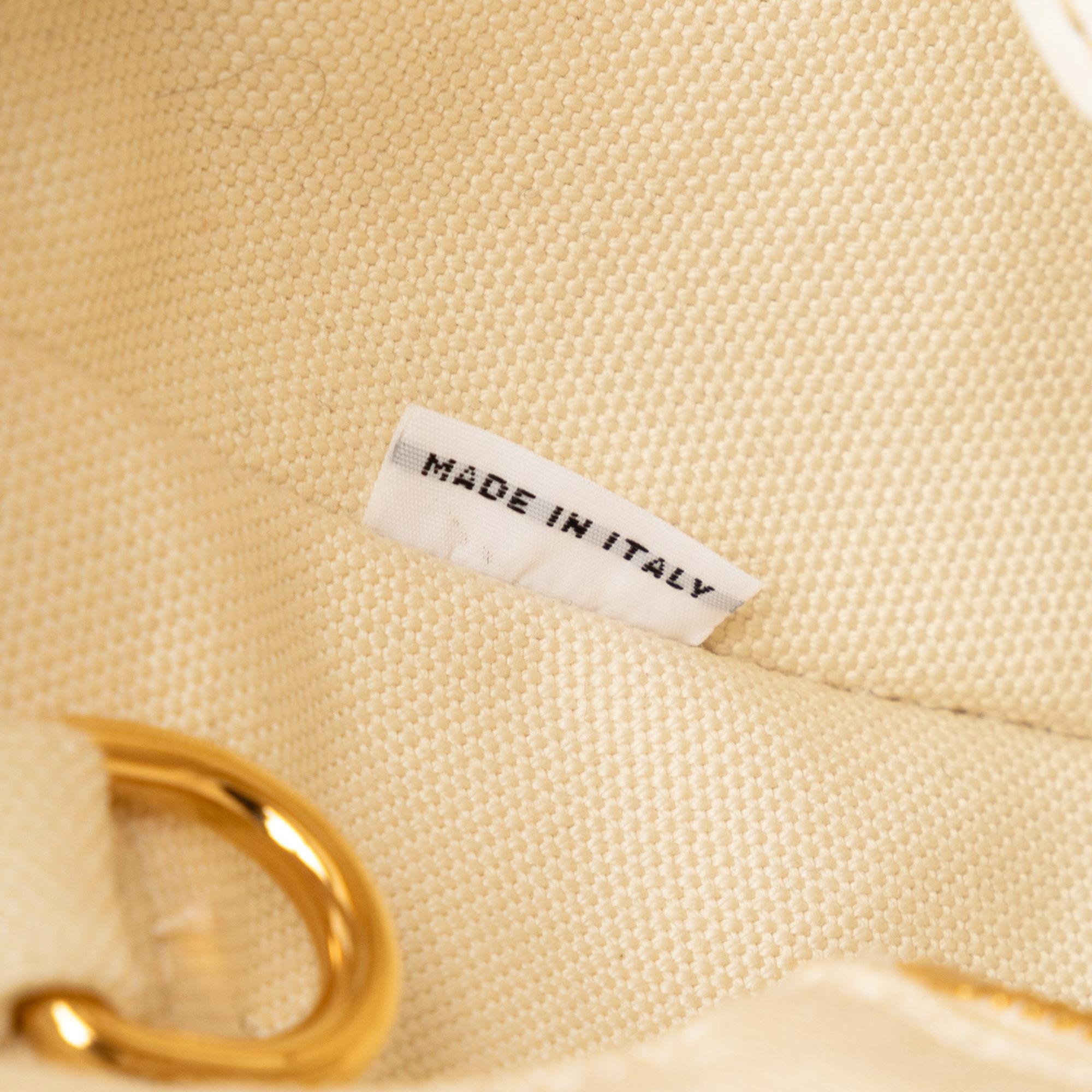 Prada Wicker and Woven Straw Fringe Basket Bag (SHG-uwOpdU)