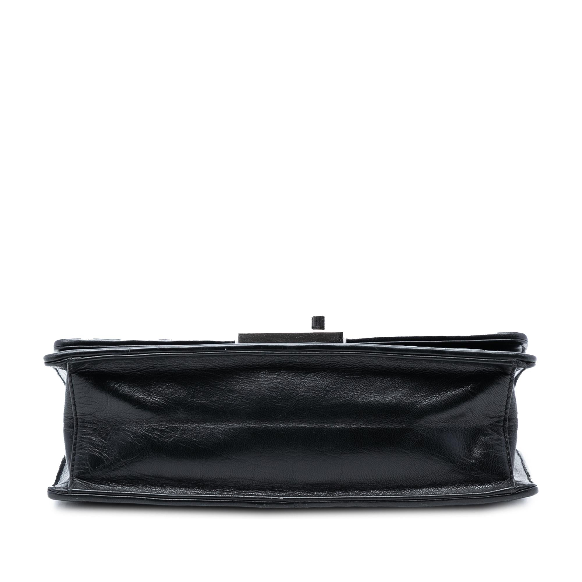 Prada Woven Madras Leather Chain Flap Bag
