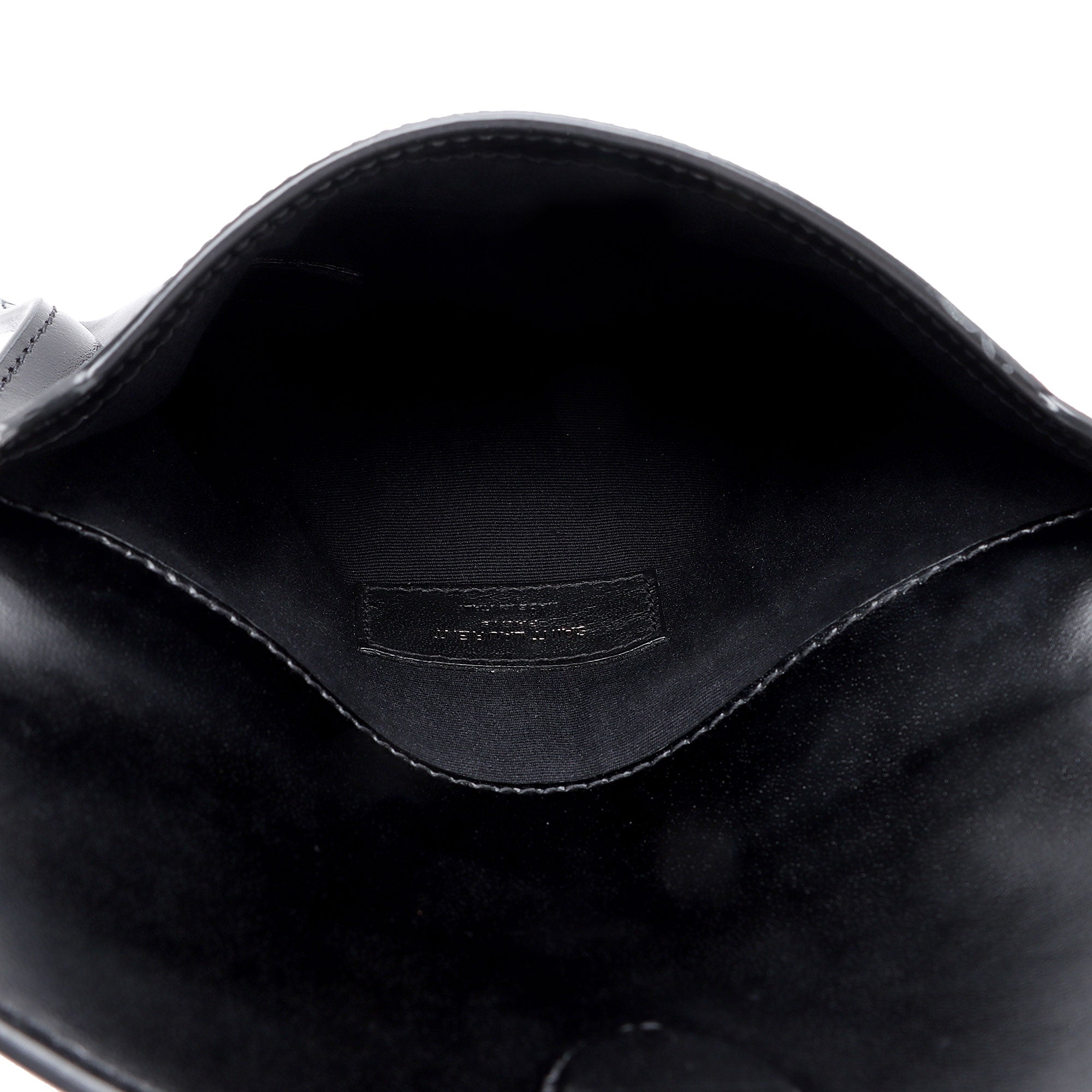 Saint Lauent Calfskin Monogram Uptown Baby Pouch (SHF-3t9Yvn)