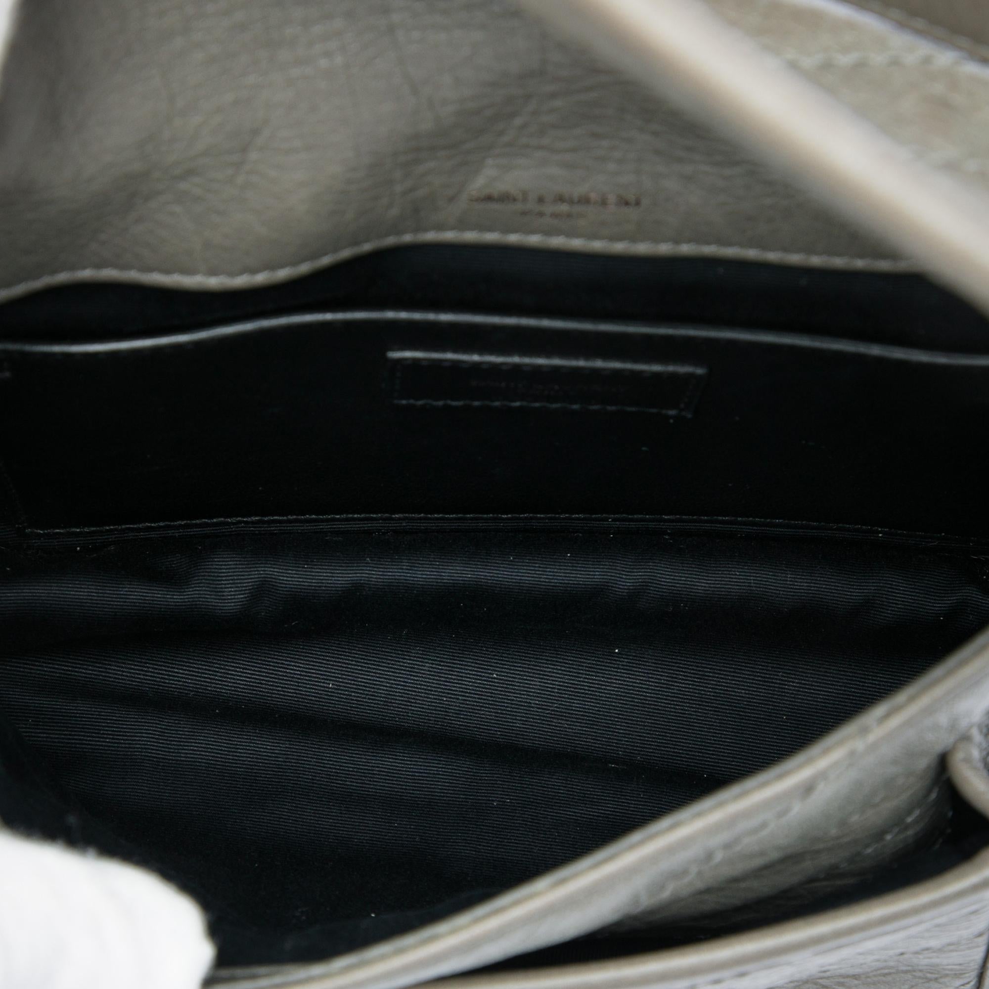 Saint Laurent Baby Crinkled Calfskin Niki