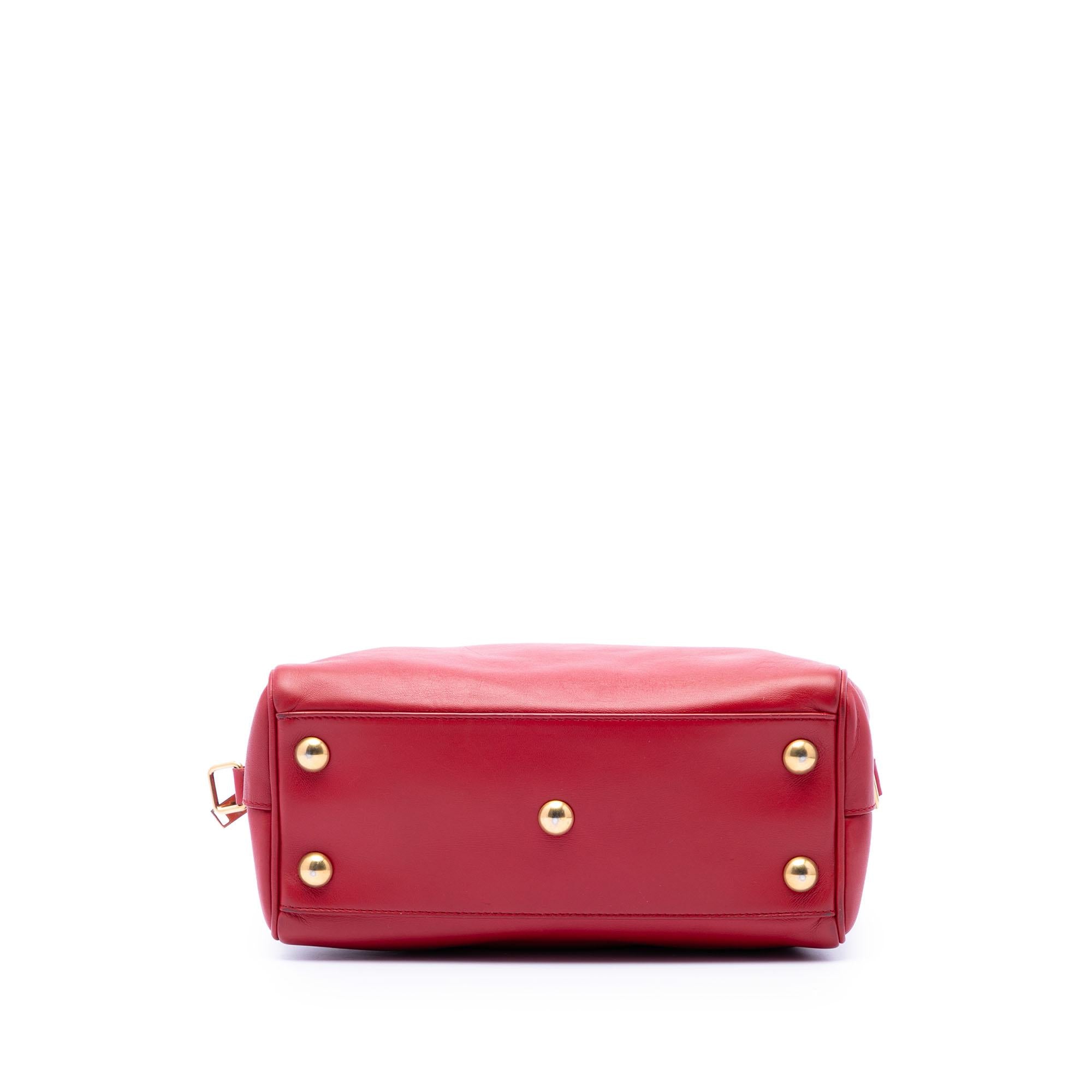 Saint Laurent Baby Leather Classic Duffle Satchel