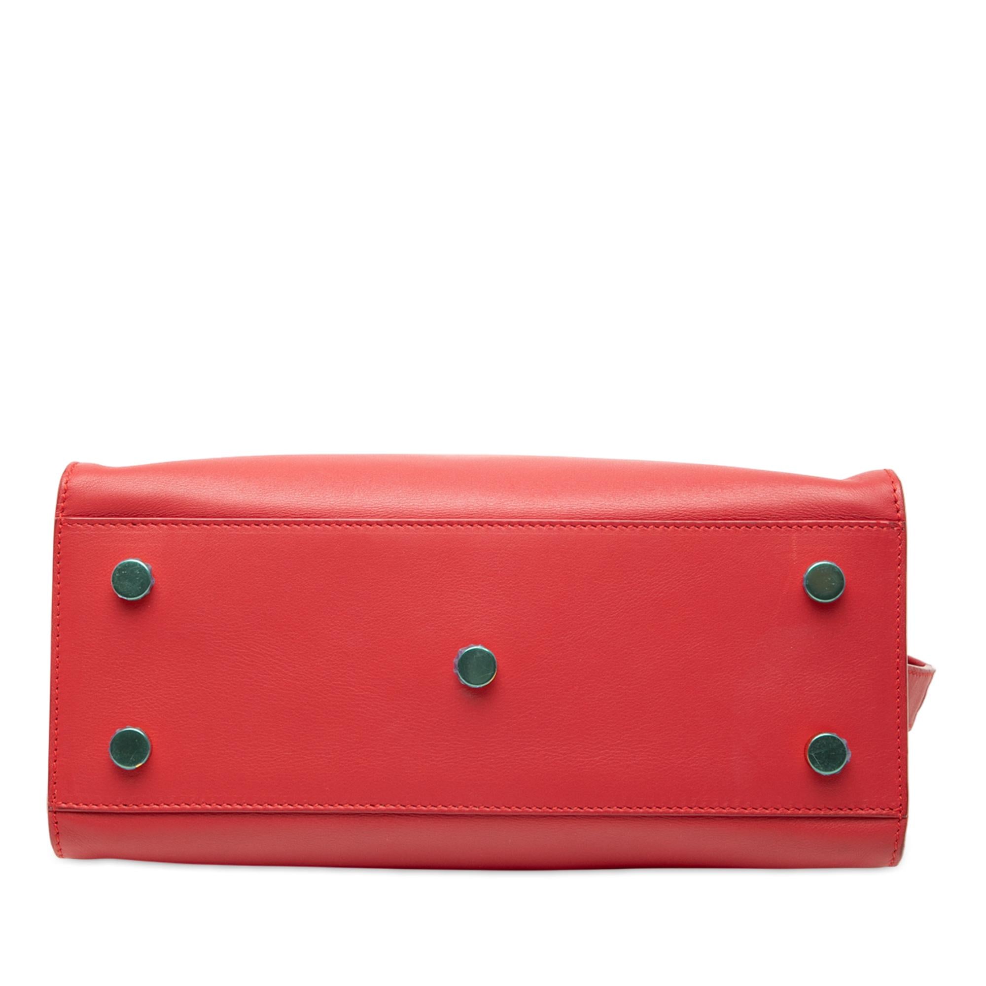 Saint Laurent Baby Leather Monogram Downtown Cabas Satchel