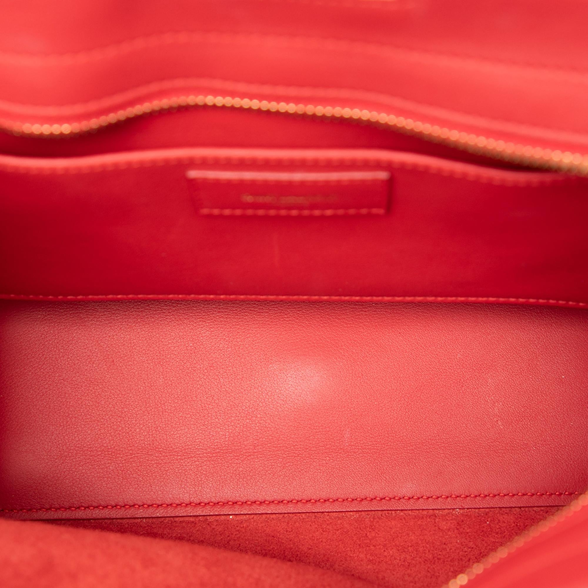 Saint Laurent Baby Leather Monogram Downtown Cabas Satchel