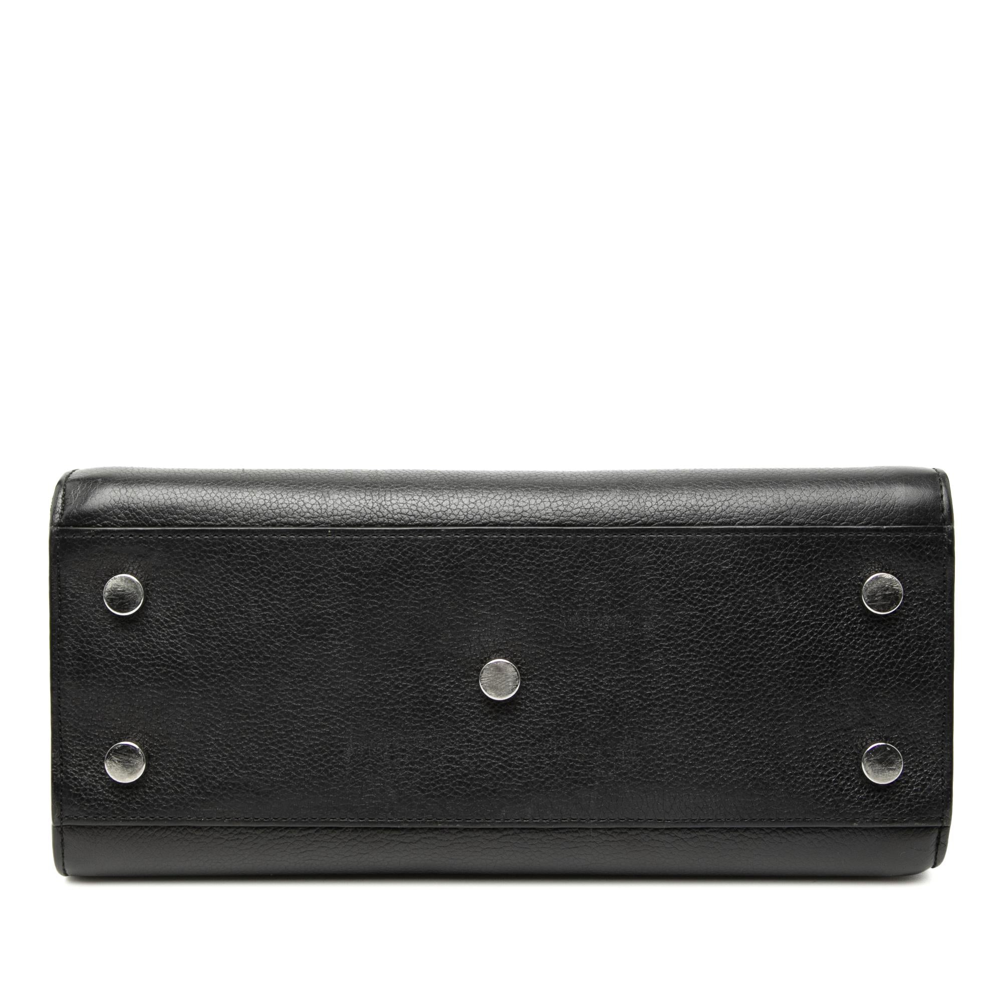 Saint Laurent Baby Leather Sac De Jour Satchel