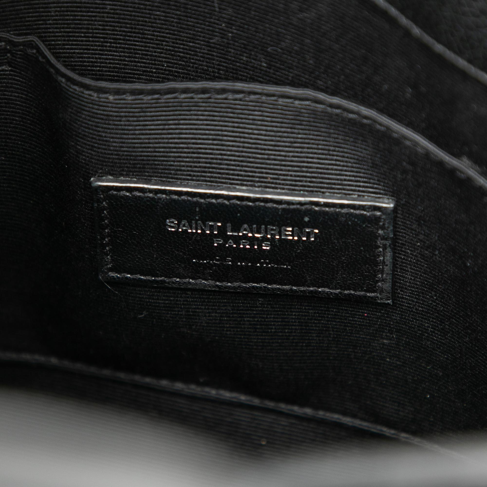 Saint Laurent Baby Leather Sac De Jour Satchel
