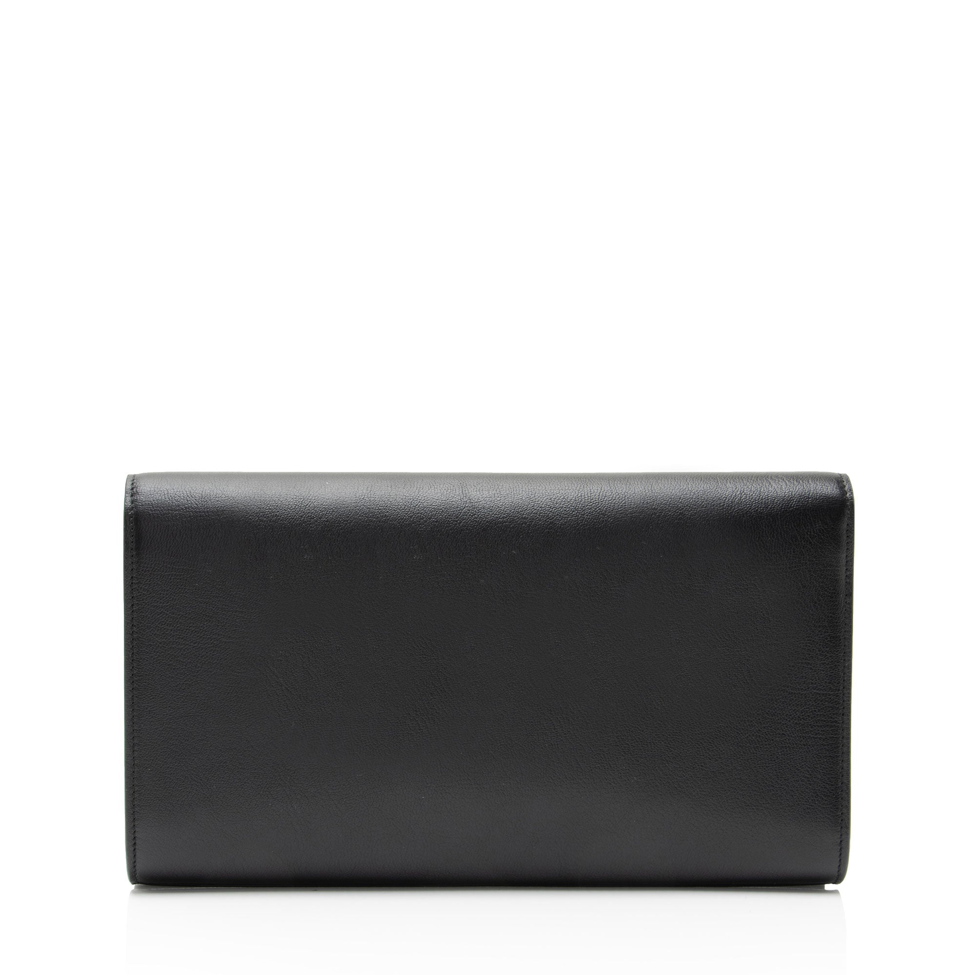 Saint Laurent Calfskin Belle de Jour Clutch