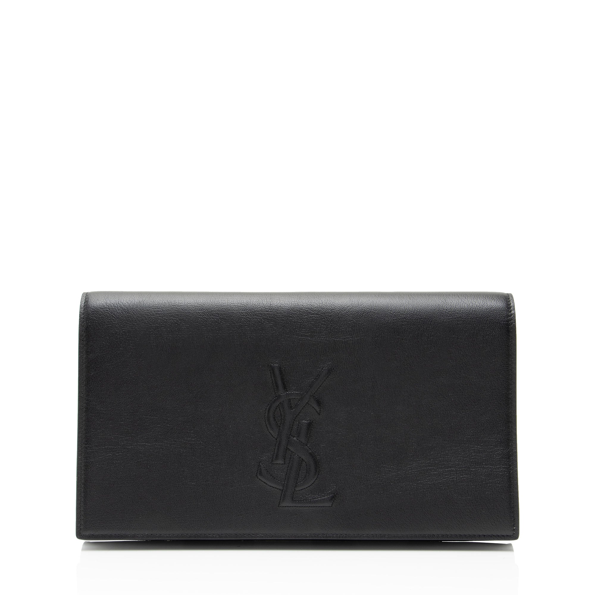 Saint Laurent Calfskin Belle de Jour Clutch