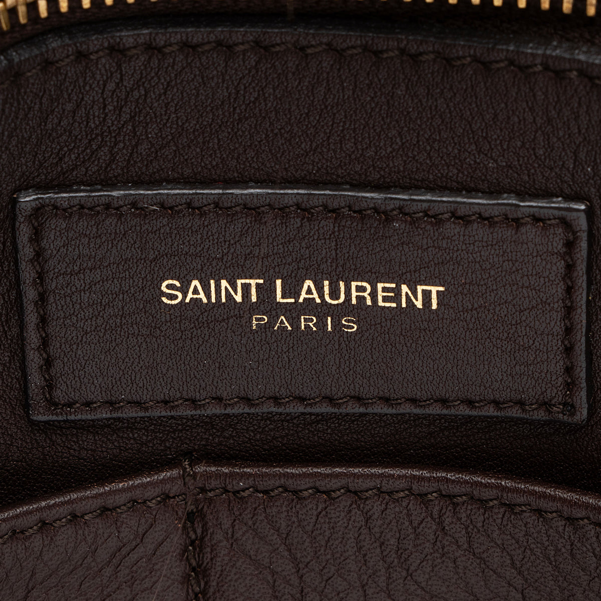 Saint Laurent Calfskin Classic Cabas Y Medium Tote
