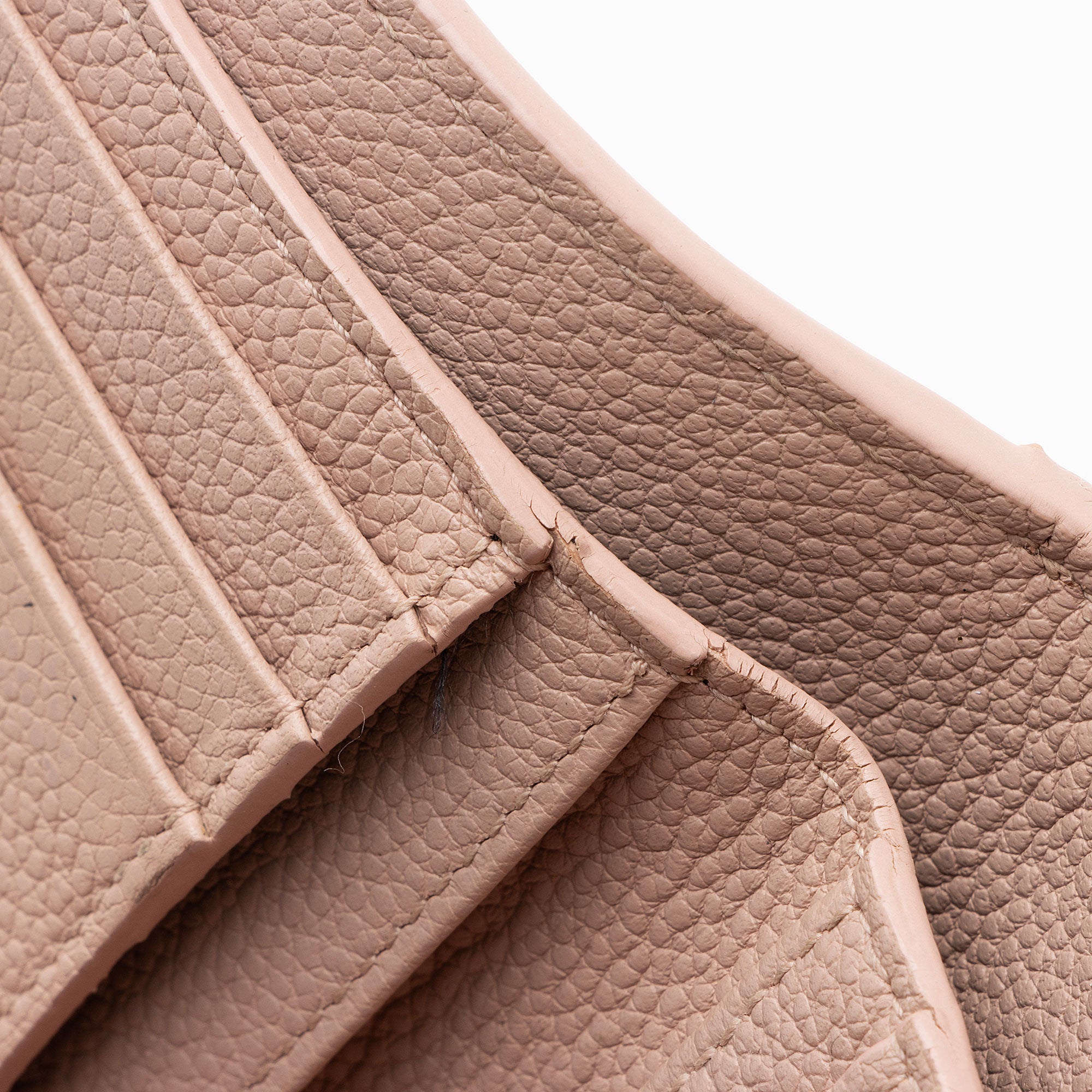 Saint Laurent Calfskin Compact Zip Around Wallet